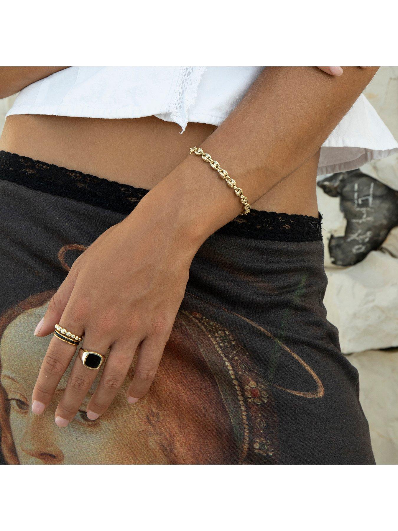Image 4 of 5 of Seol + Gold Beaded Ring