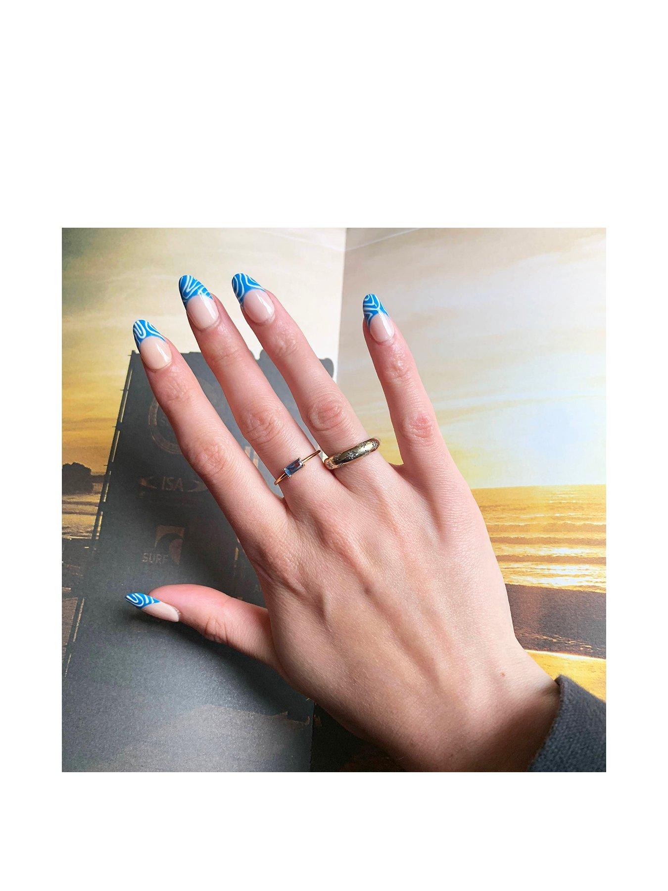 Image 2 of 5 of Seol + Gold Topaz CZ Baguette Ring