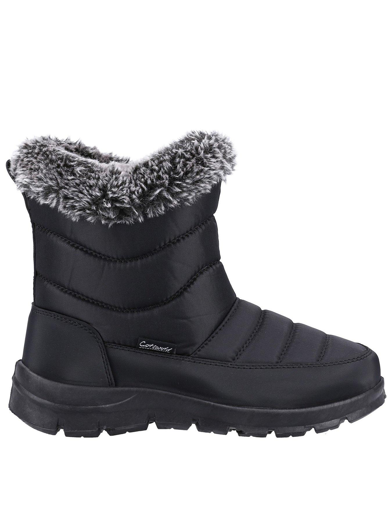 undefined Ladies Longleat Snowboots - Black