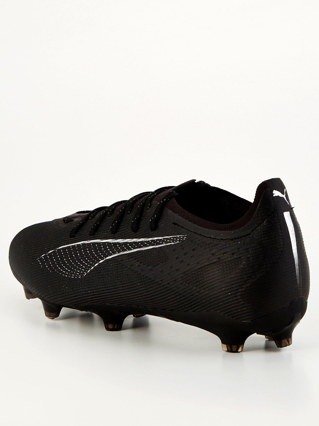 Matte black football boots online