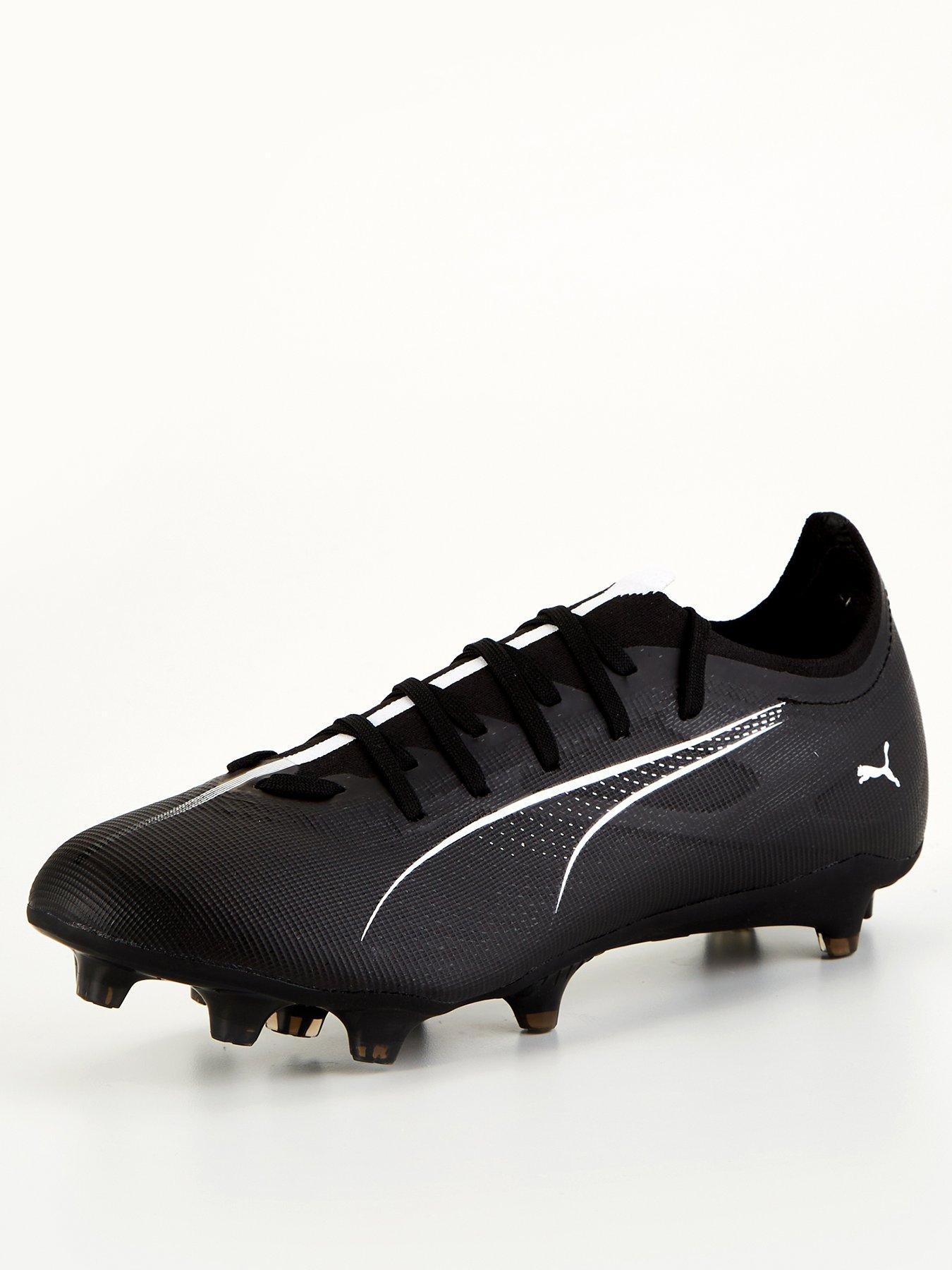 Puma Mens Ultra 5 Match Firm Ground Football Boots Black Very