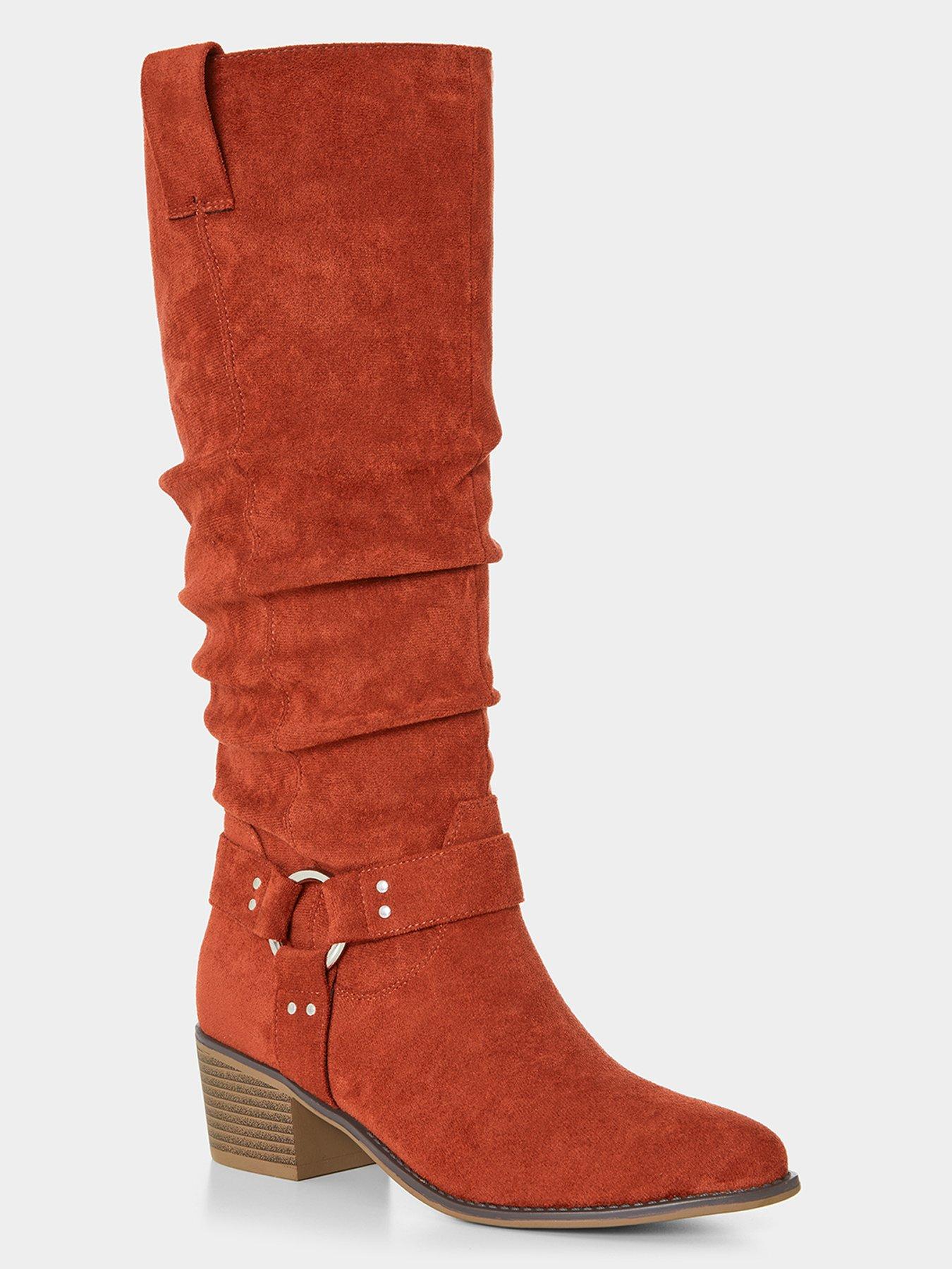Las Mejores Ofertas En Mitad De La Pantorrilla Brown High (3-3.9