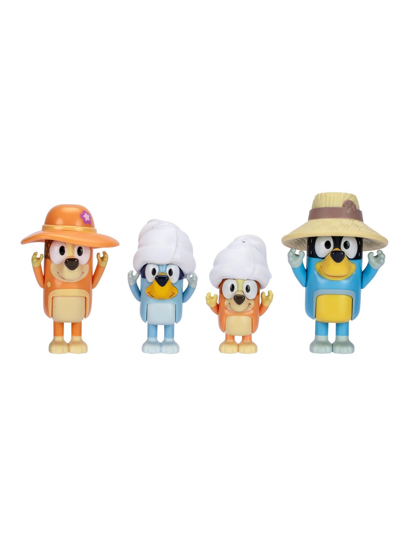 Image 2 of 7 of Bluey S11 Holiday Figure 4Pk Family Trip