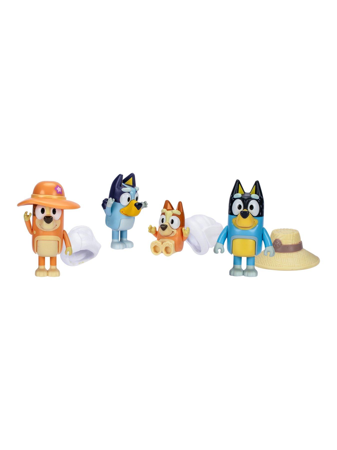 Image 4 of 7 of Bluey S11 Holiday Figure 4Pk Family Trip