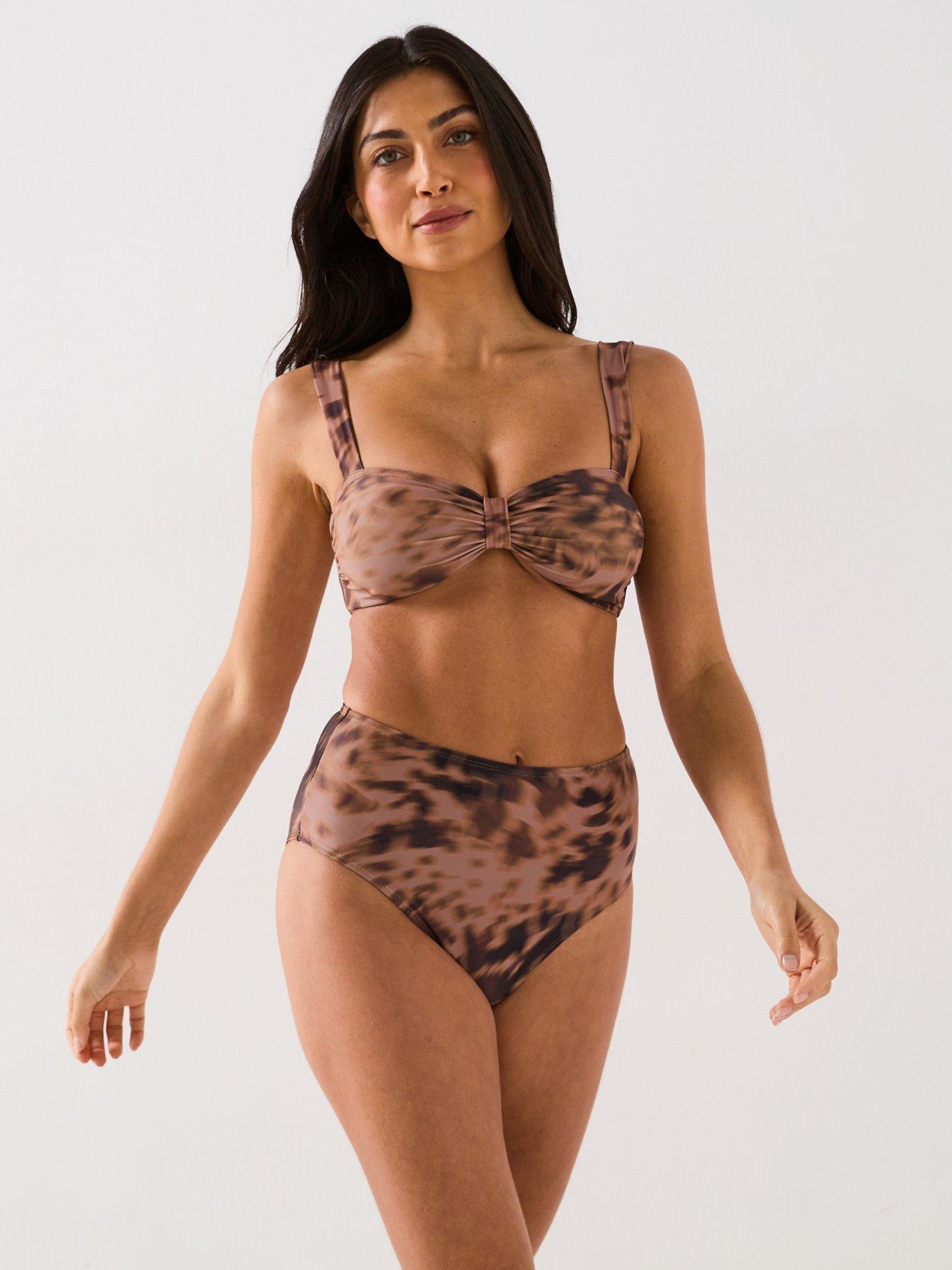 Image 4 of 6 of V by Very Shape Enhancing High Waisted Brief - Print