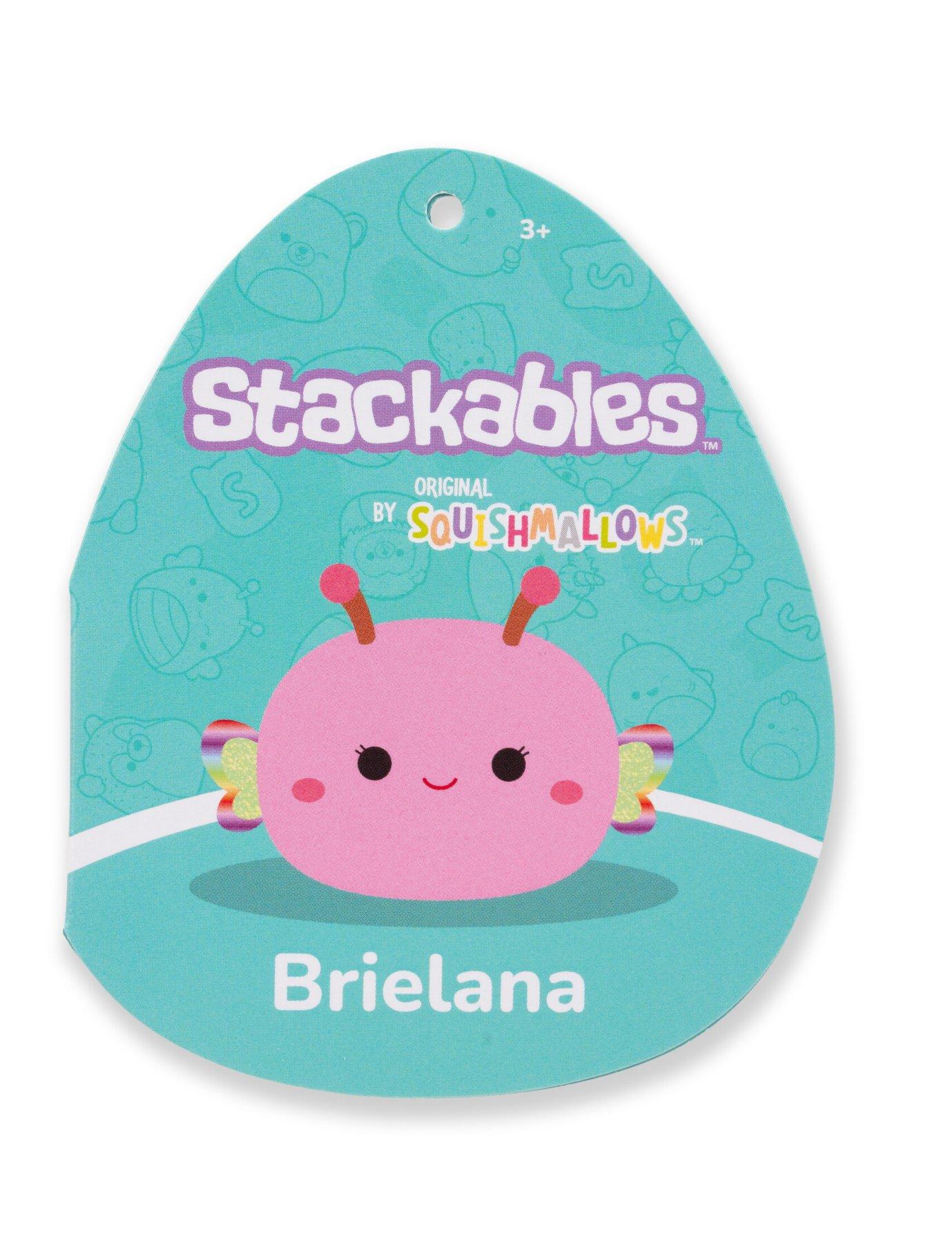 Image 6 of 7 of Squishmallows Original Squishmallows Stackables 12-Inch Brielana the Pink Butterfly