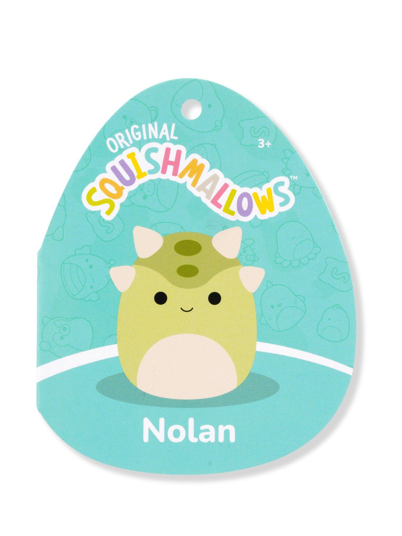Image 6 of 8 of Squishmallows Original Squishmallows 7.5-Inch Nolan the Green Armoured Dino