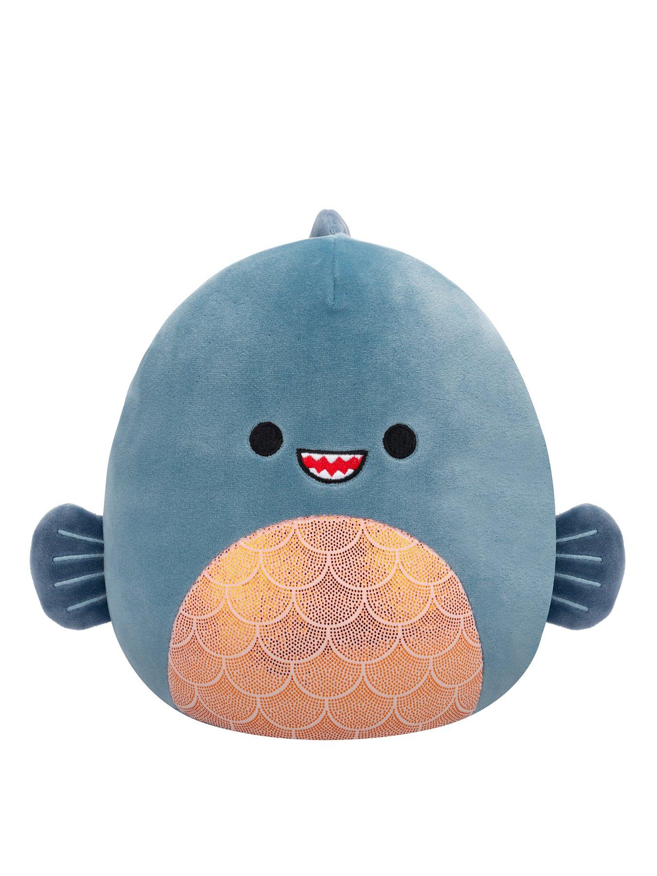 Squishmallows Original Squishmallows 7.5-Inch Kurtz the Teal Piranha