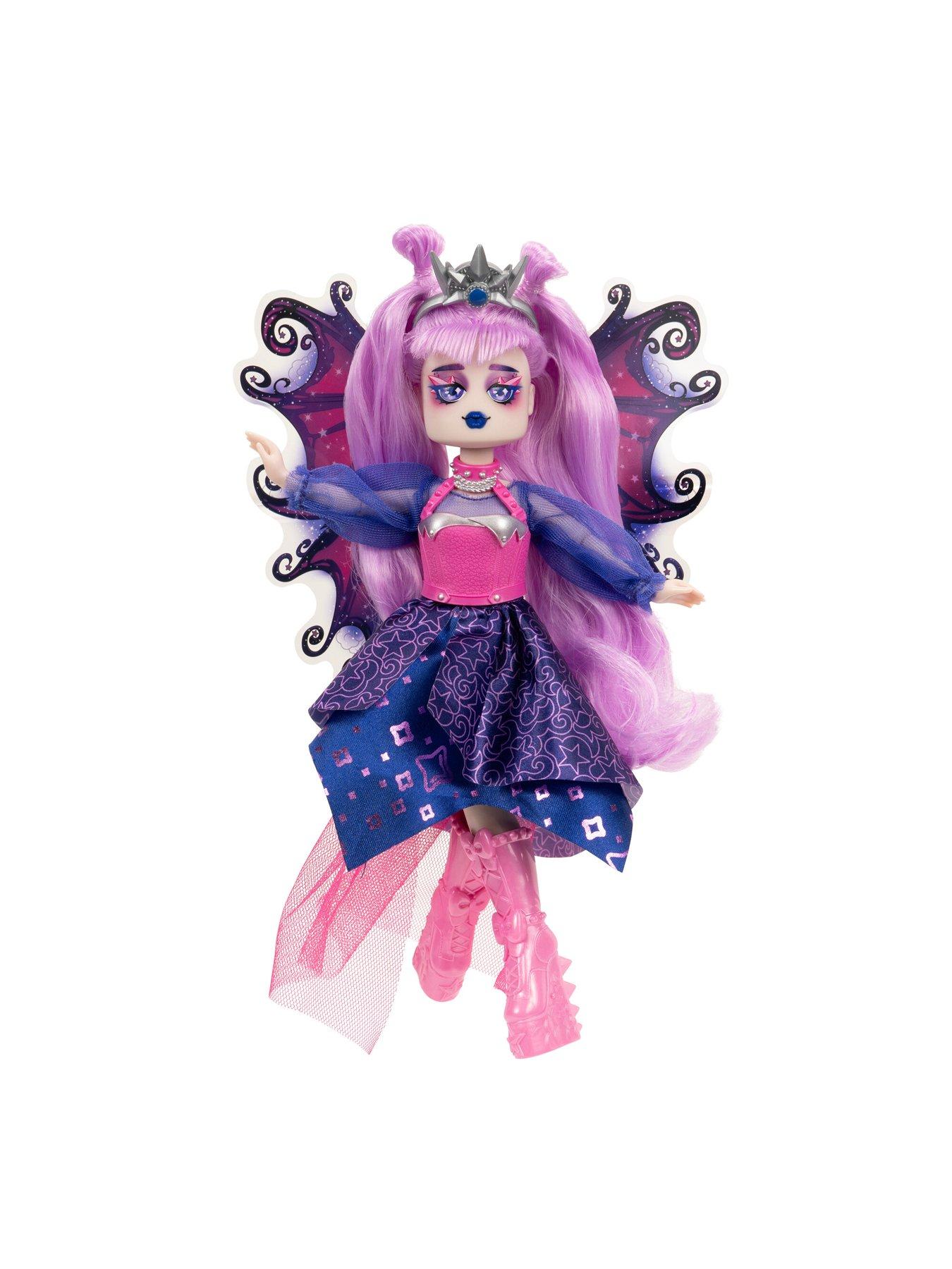 Image 4 of 8 of Royale High 9" Avrilla the Dark Fairy Fashion Doll - Fairy Journal, Comb, and Virtual Item Code Included