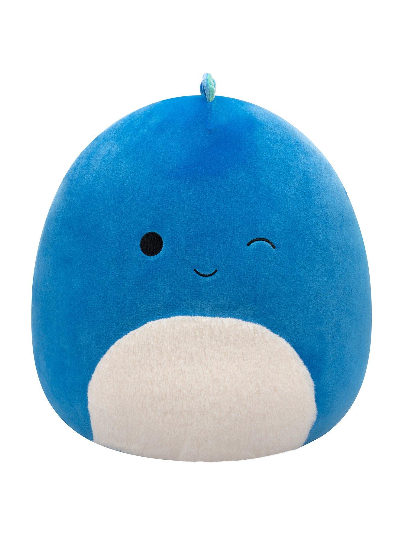 Squishmallows Original Squishmallows 16-Inch Brody the Winking Dark Blue Dino