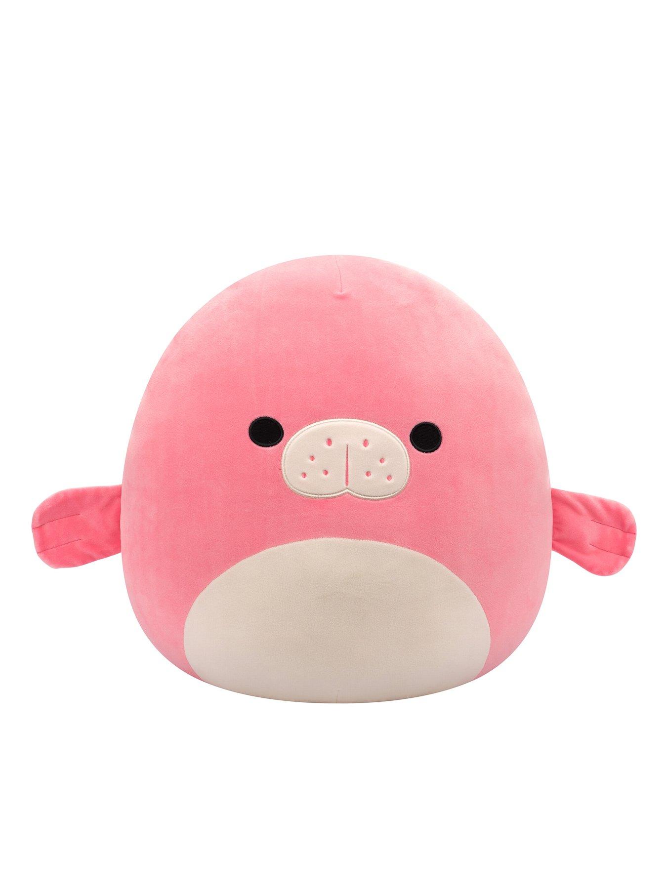 undefined Original Squishmallows 16-Inch Morlai the Coral Manatee