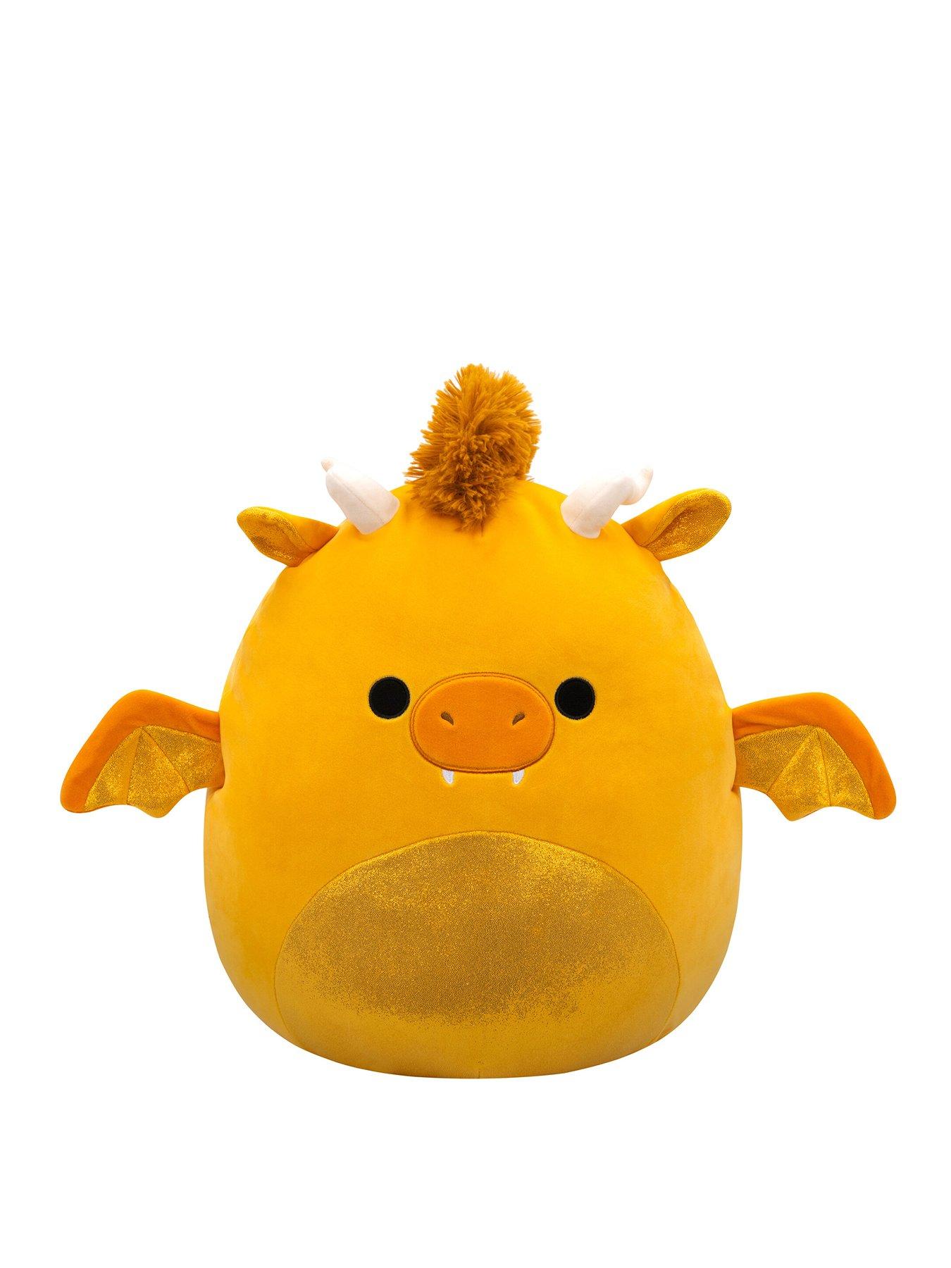 Squishmallows Original Squishmallows 16-Inch Mister the Gold Dragon