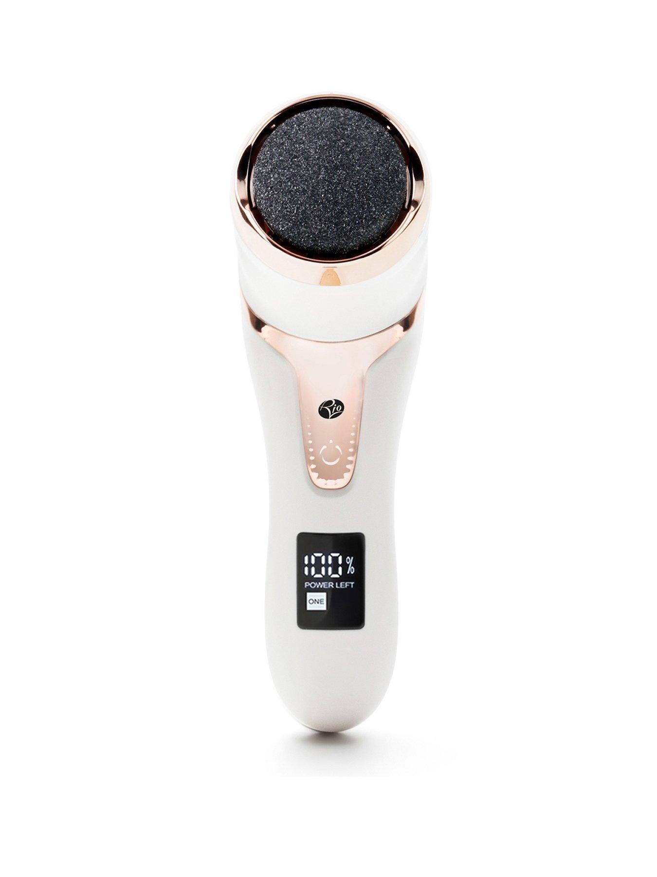 Rio Go Smooth Electric Foot File Hard Skin Remover with Vacuum Action