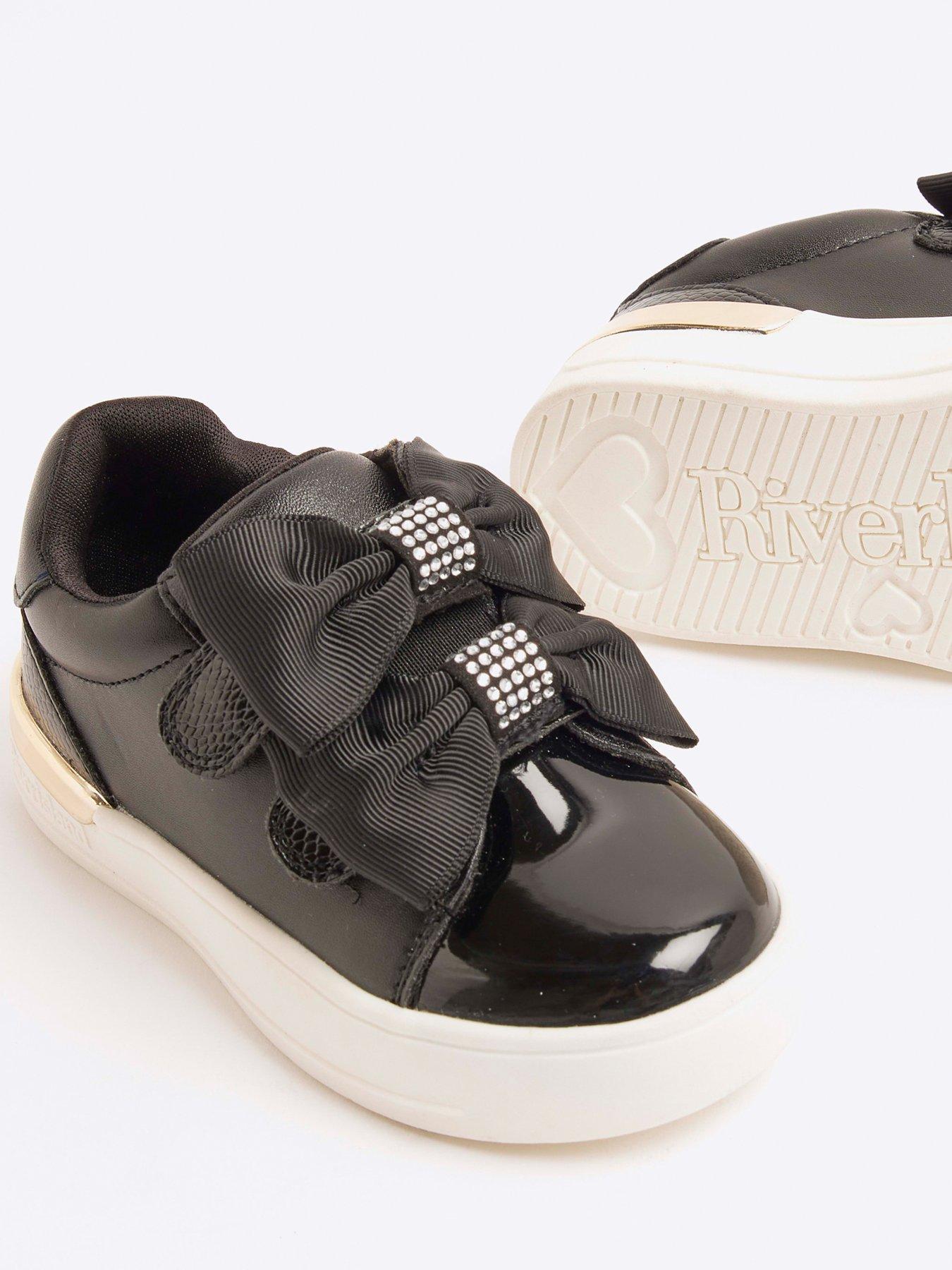 River island black plimsolls store