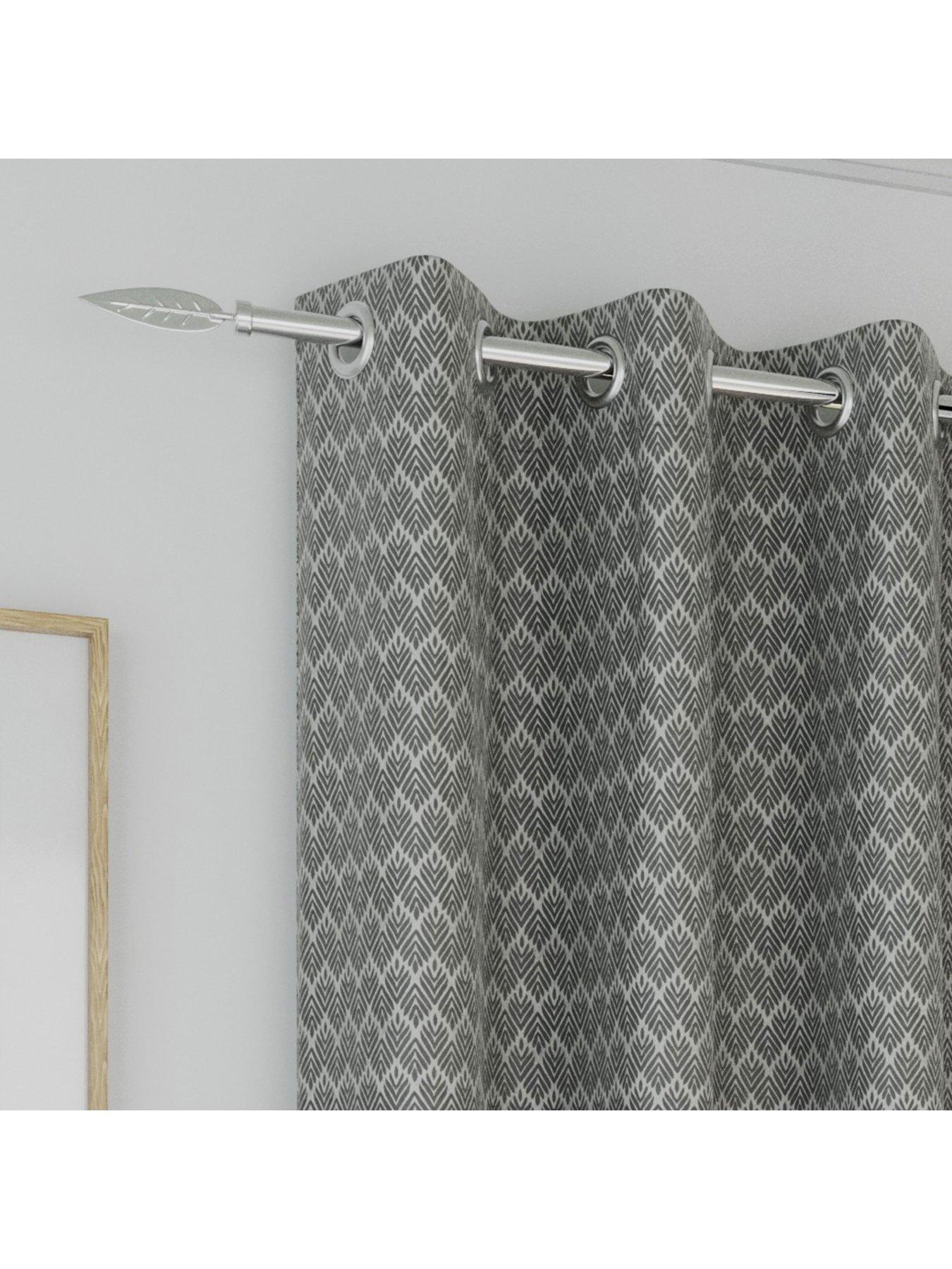 Image 2 of 3 of Very Home Denver Lined Eyelet Curtains