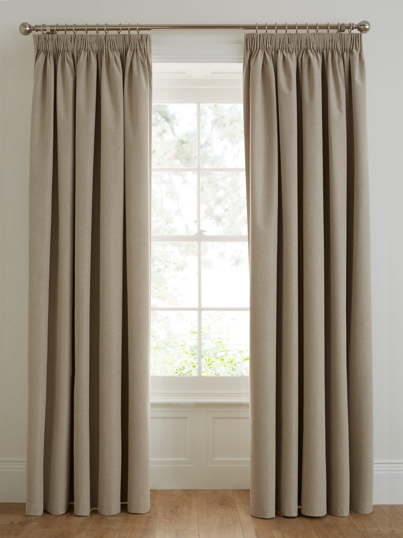 Image 2 of 4 of The Very Collection Texas Blackout&nbsp;Pleated Curtains