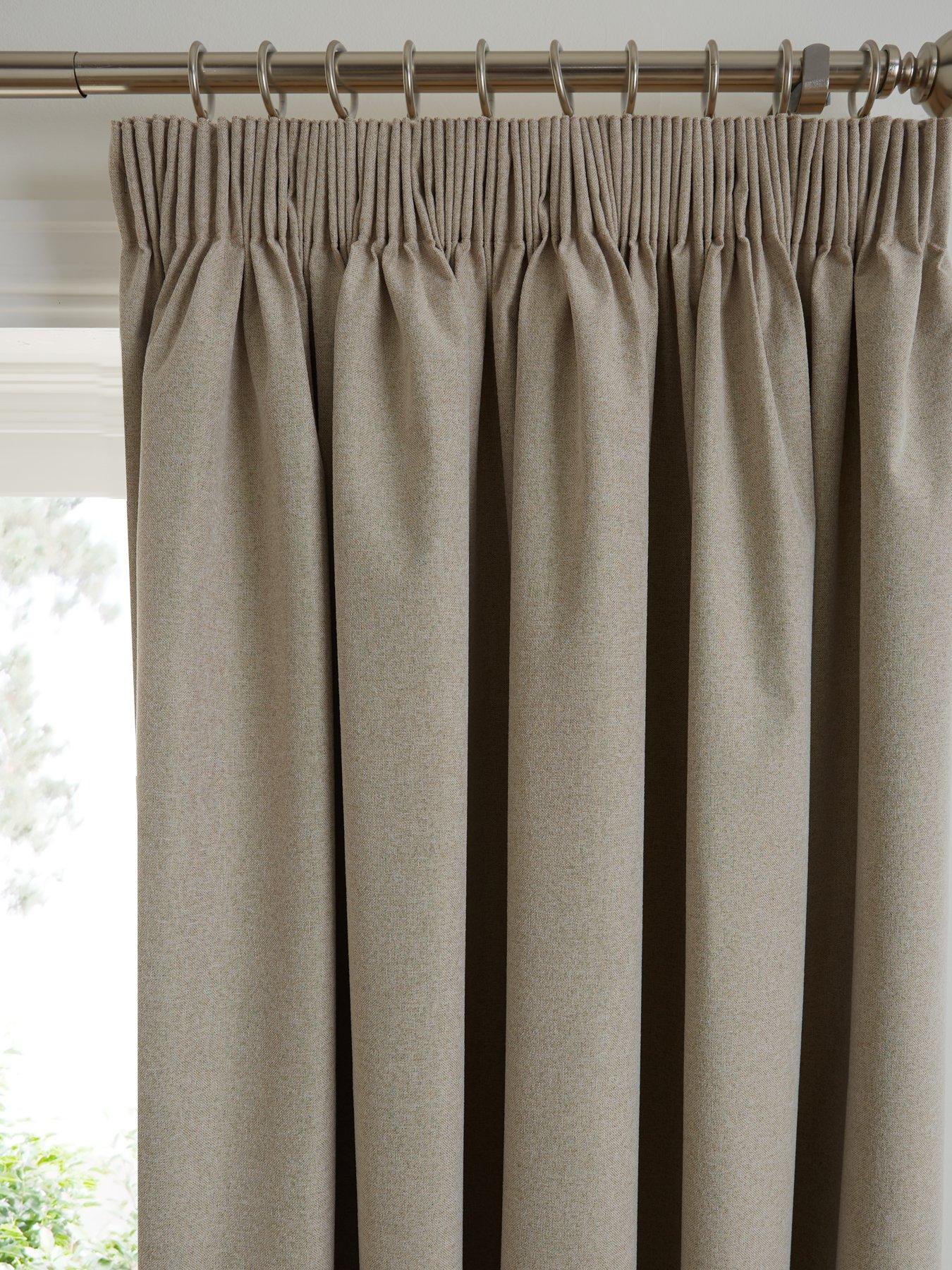Image 3 of 4 of The Very Collection Texas Blackout&nbsp;Pleated Curtains