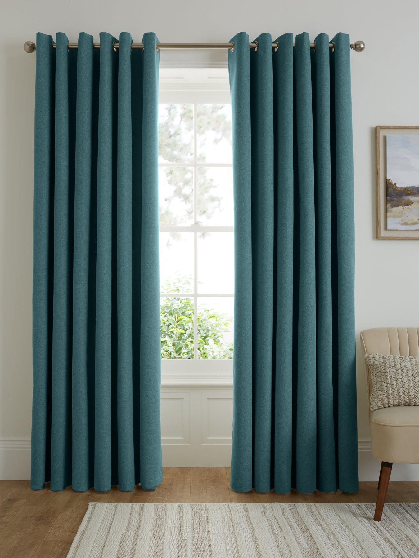 The Very Collection Houston Blackout Eyelet Curtains