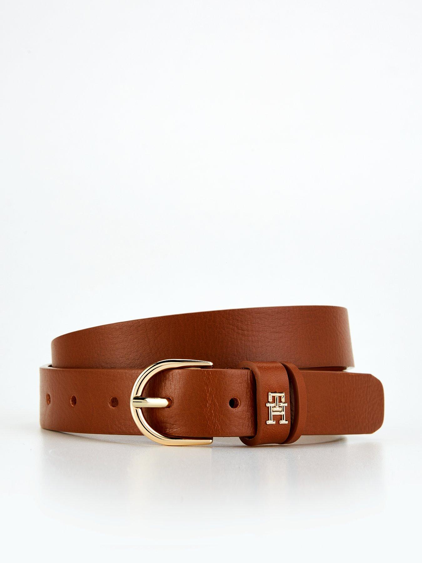 Tommy Hilfiger Brown Leather Regular Belt