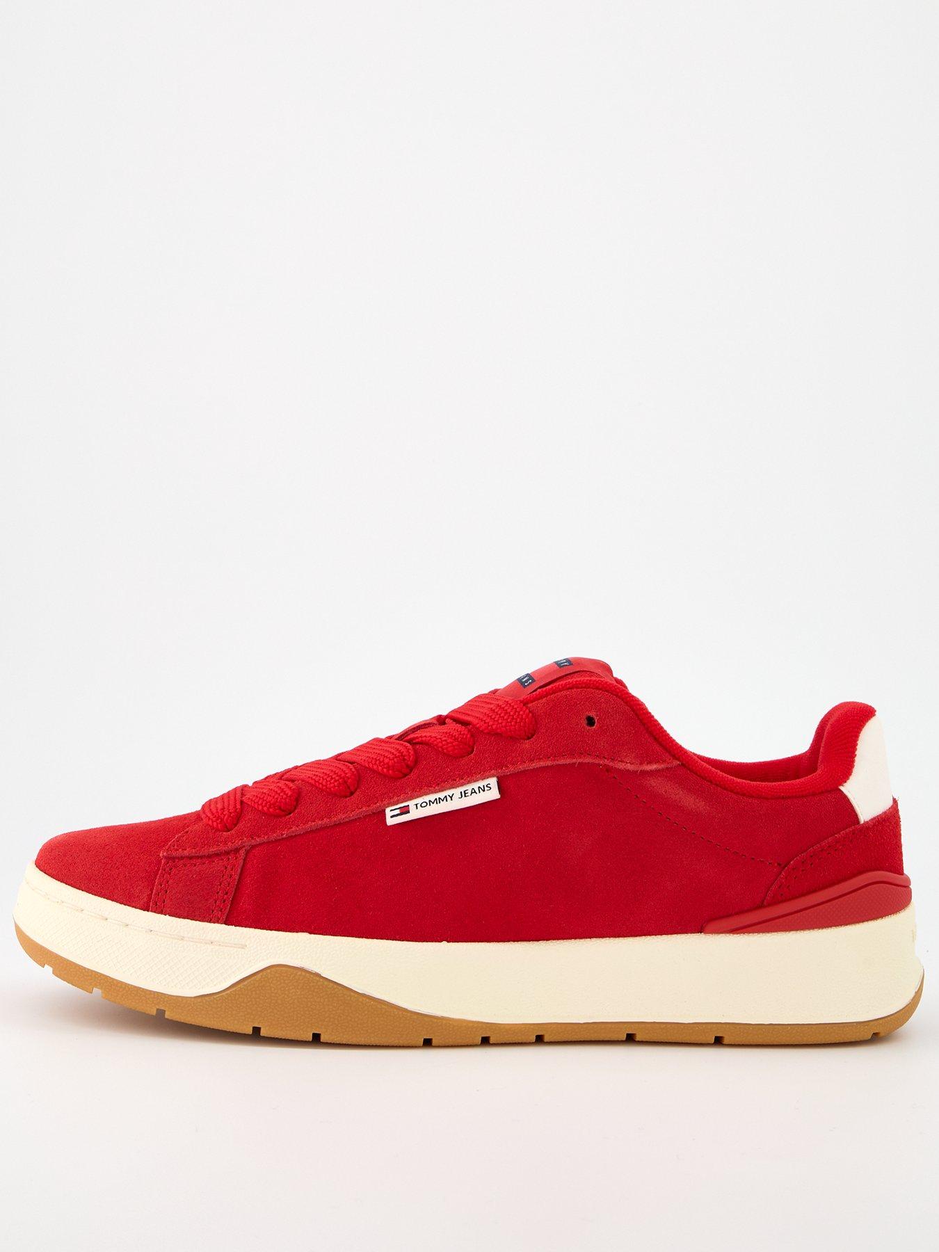 undefined Skate Suede Trainers - Red