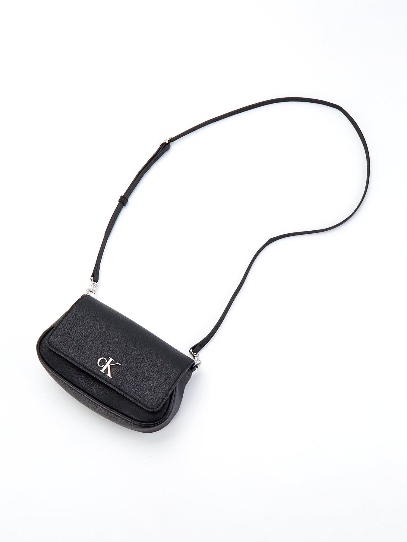 Image 2 of 4 of Calvin Klein Jeans Monogram Shoulder Bag - Black