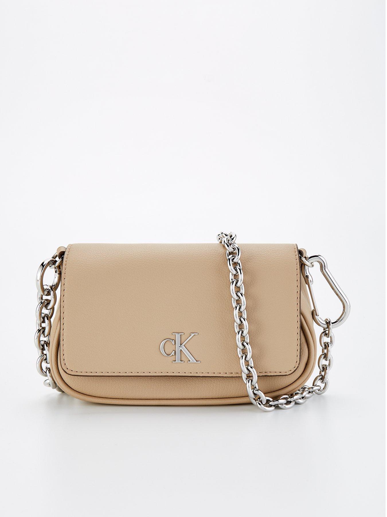 undefined Monogram Shoulder Bag - Cream