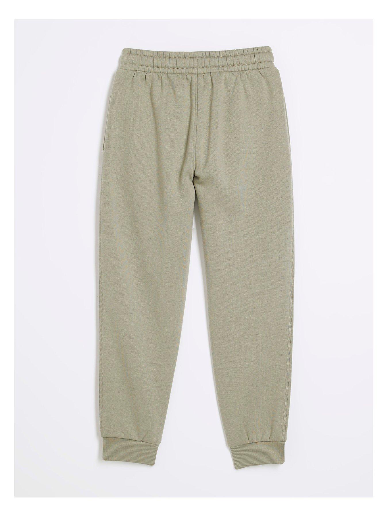 Khaki joggers boys sales