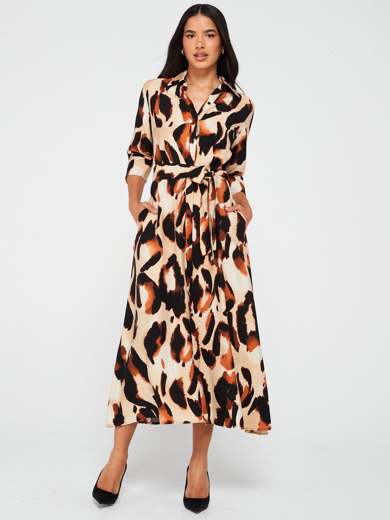 parisian shirt dress Charlotte Belted Shirt Dress
