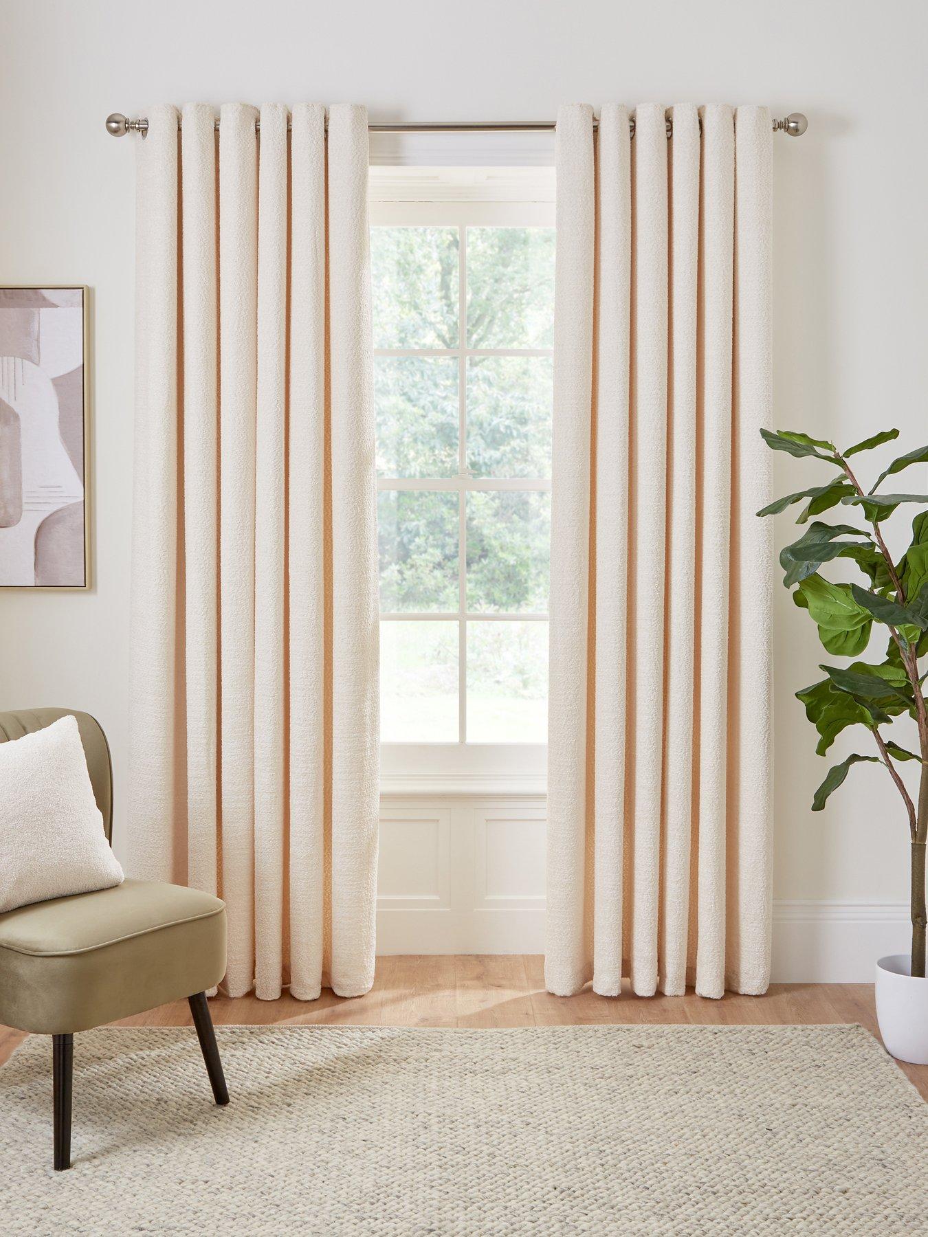 undefined Regal Lined Eyelet Curtains 90 X 90