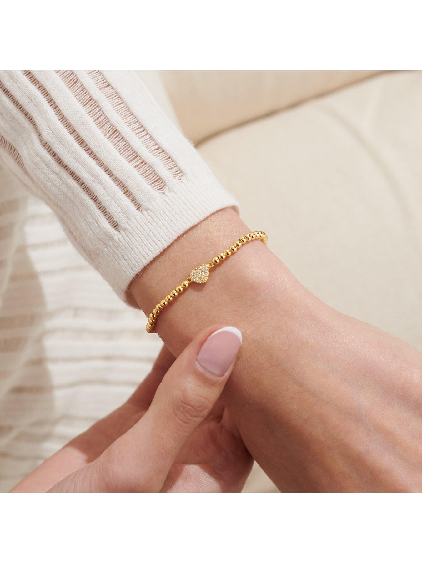 Joma Jewellery A Little Happy 21st Bracelet In Gold Plating Very
