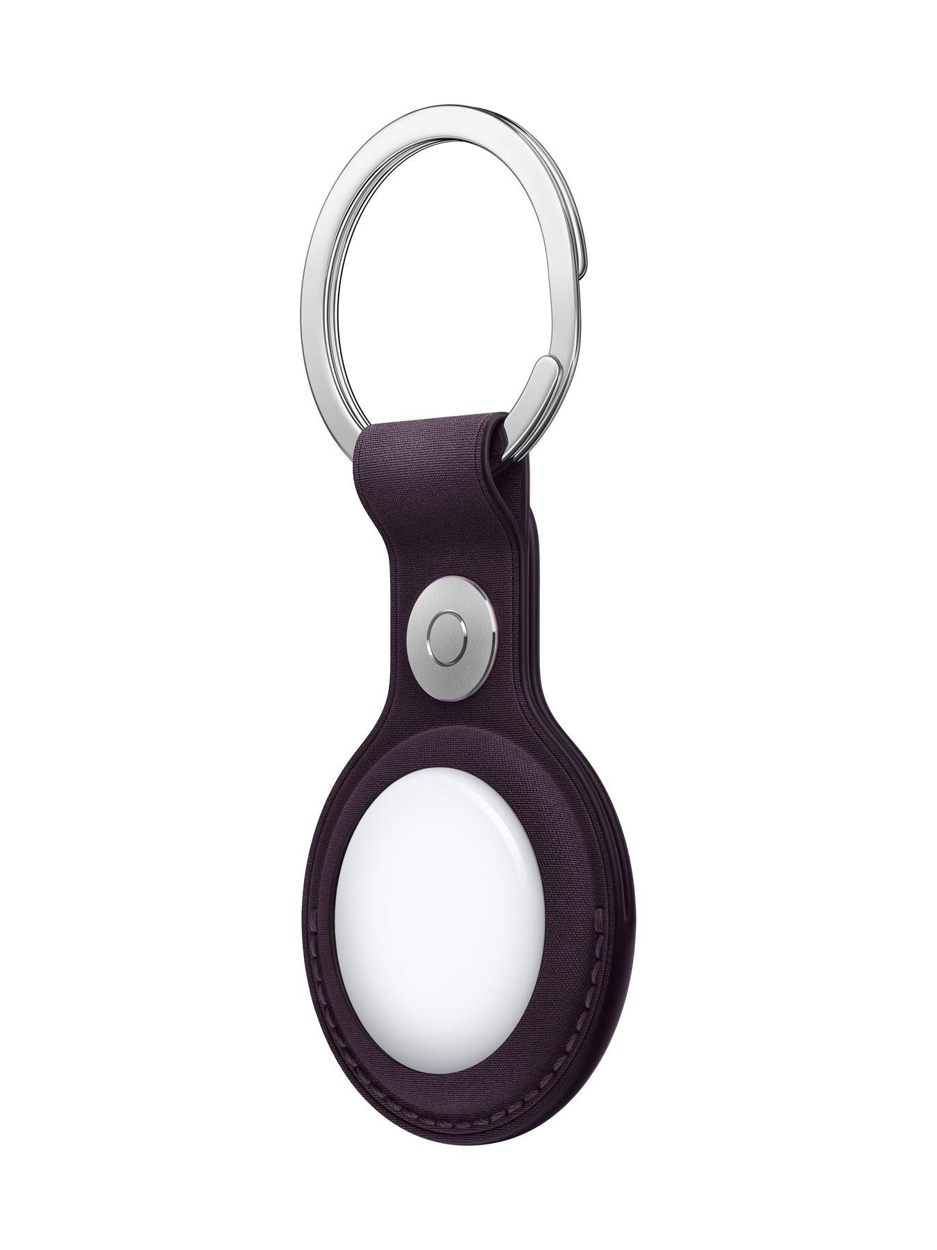 Image 2 of 2 of Apple AirTag FineWoven Key Ring - Blackberry (AirTag not included)