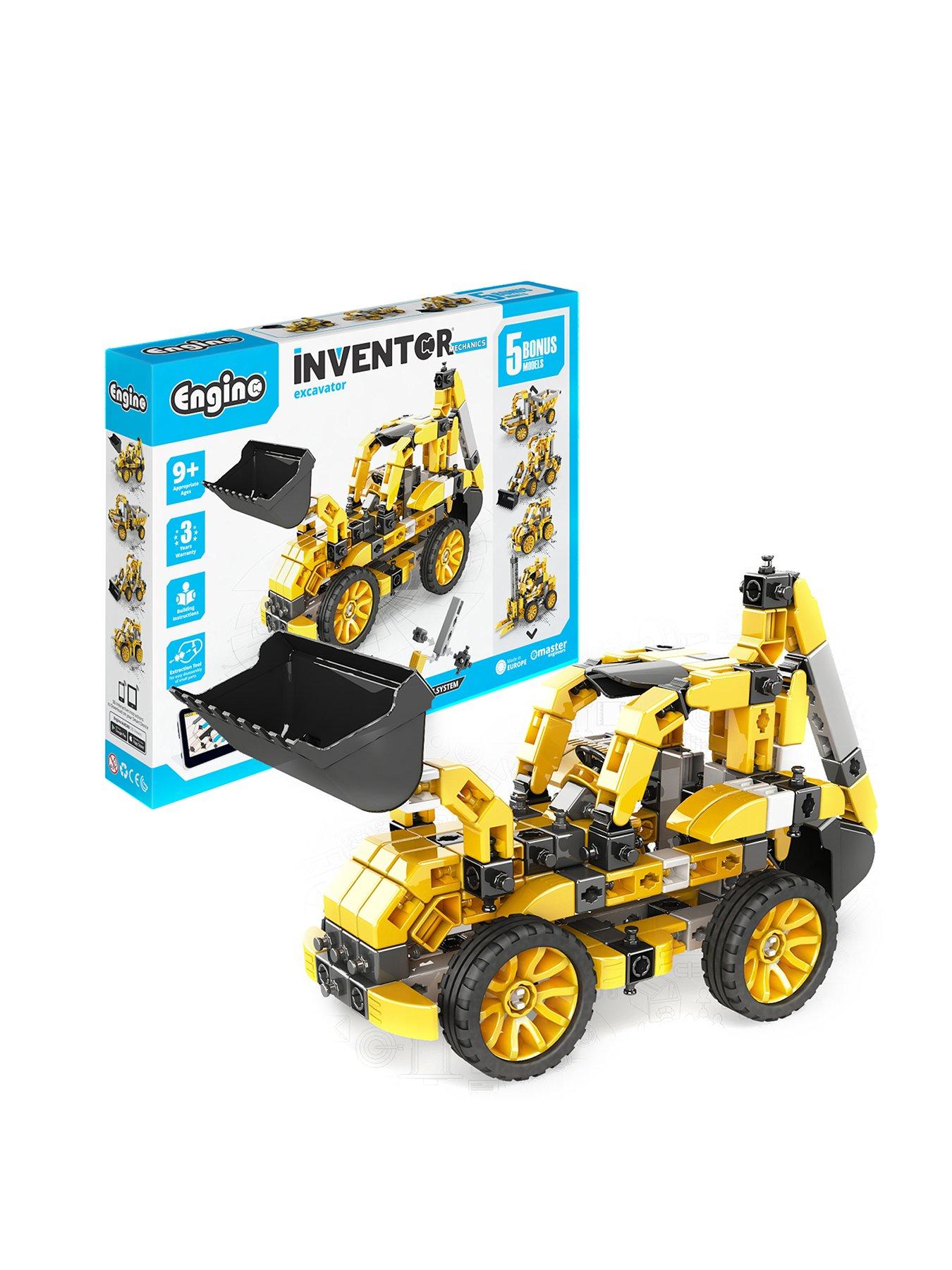 undefined INVENTOR MECHANICS Excavator with 5 bonus models