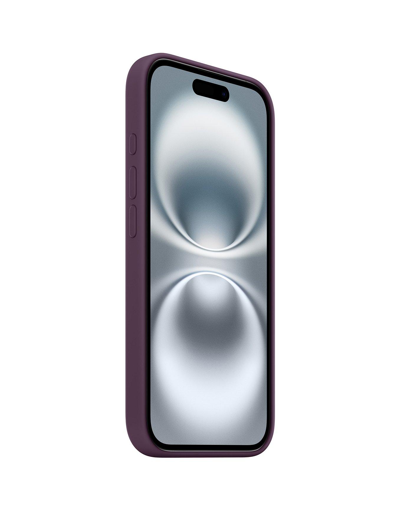 Image 2 of 3 of Apple iPhone&nbsp;16 Silicone Case with MagSafe - Plum