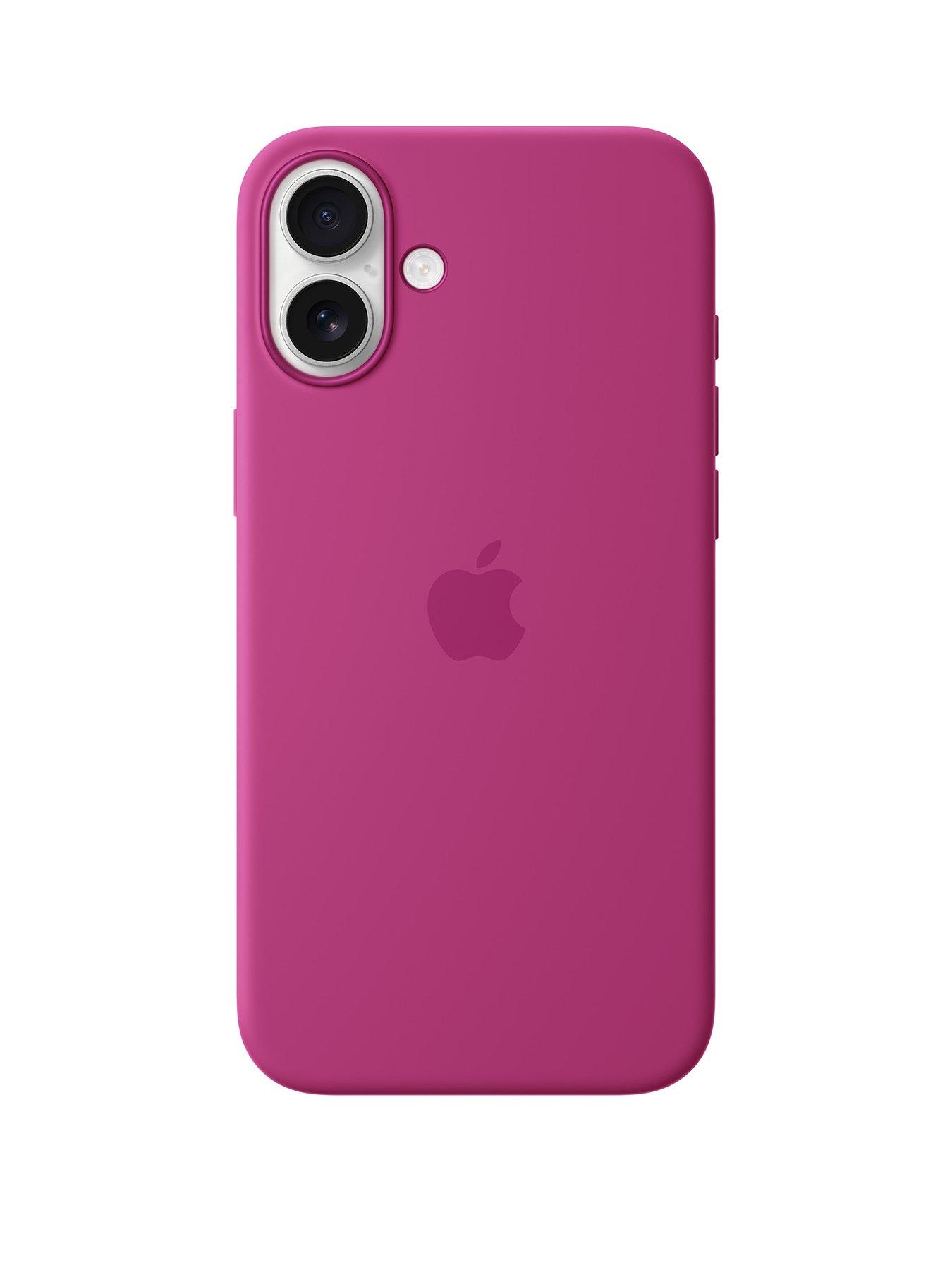 Apple iPhone 16 Plus Silicone Case with MagSafe - Fuchsia