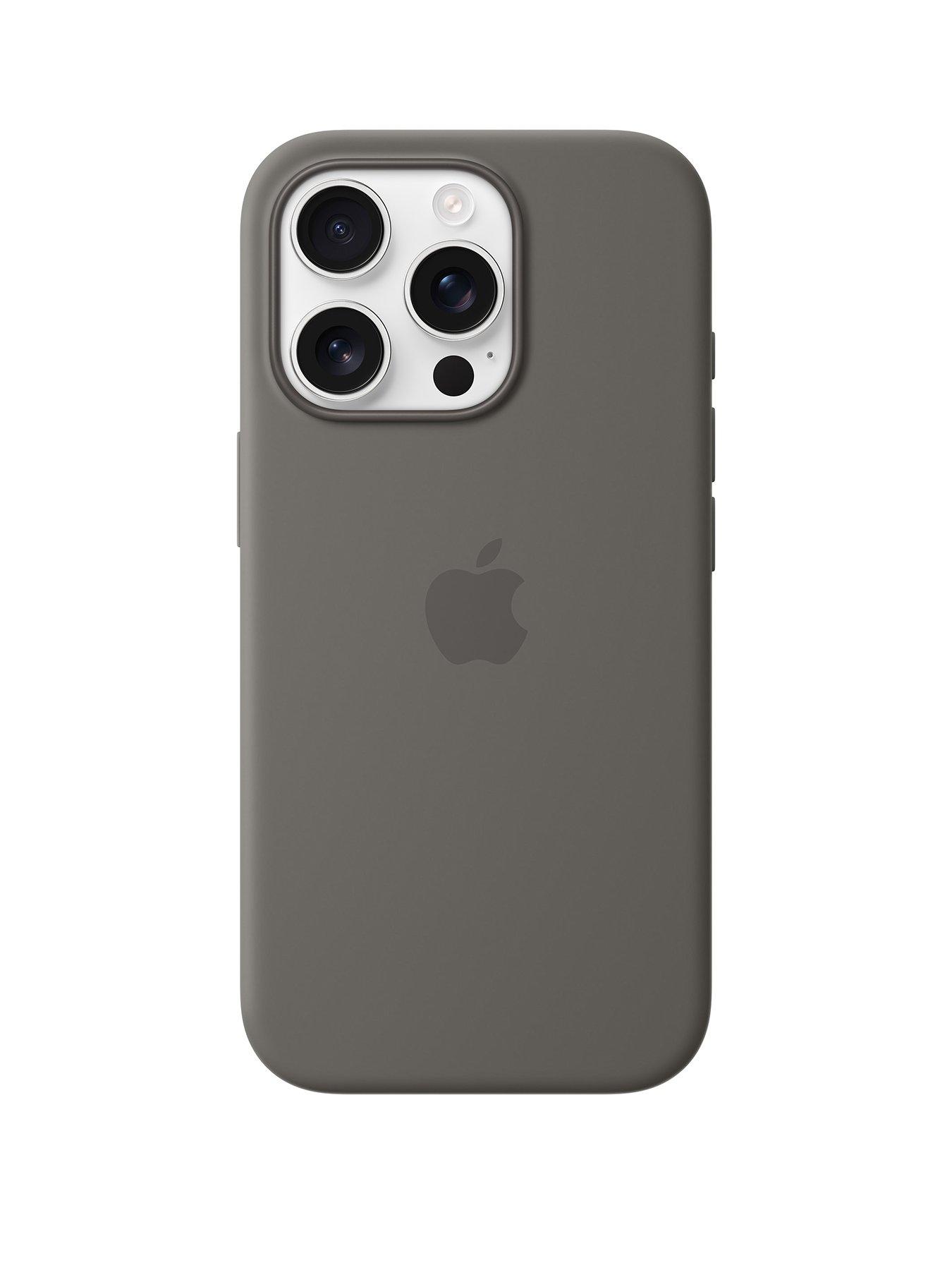 undefined iPhone 16 Pro Silicone Case with MagSafe - Stone Gray