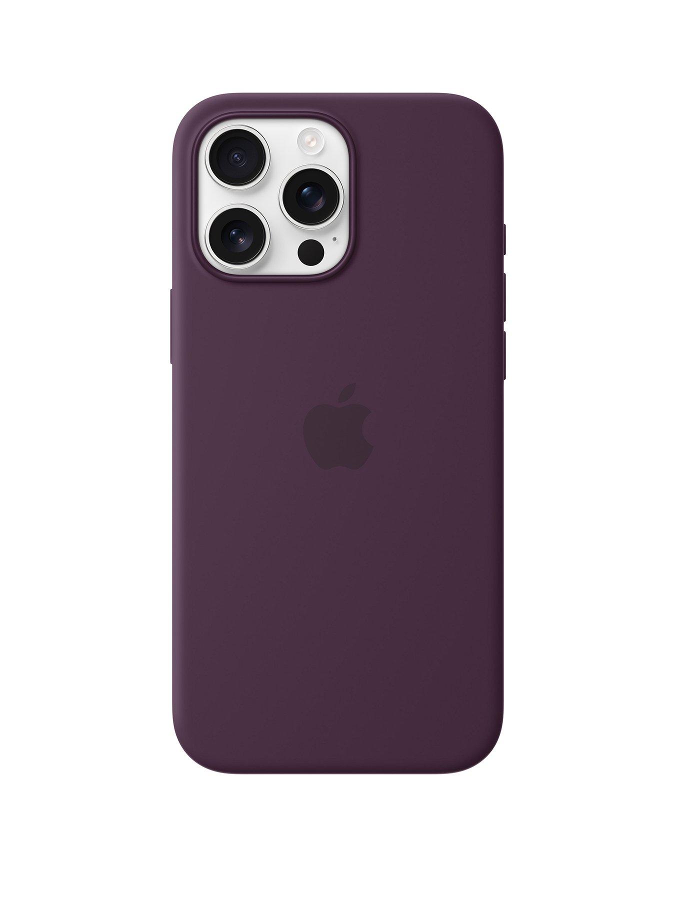 undefined iPhone 16 Pro Max Silicone Case with MagSafe - Plum