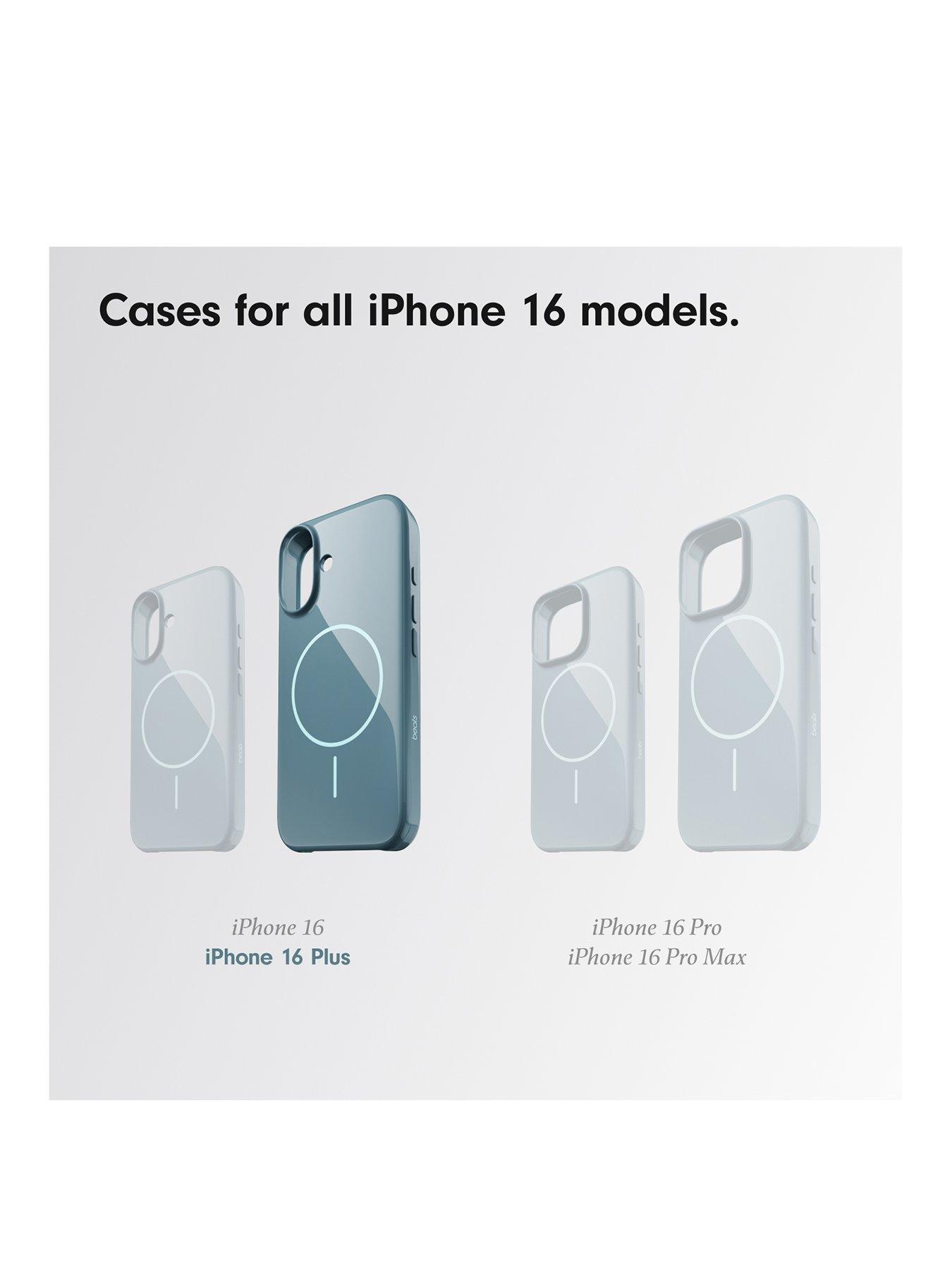 Image 2 of 7 of Beats iPhone 16 Plus Case with MagSafe - Riptide&nbsp;Blue