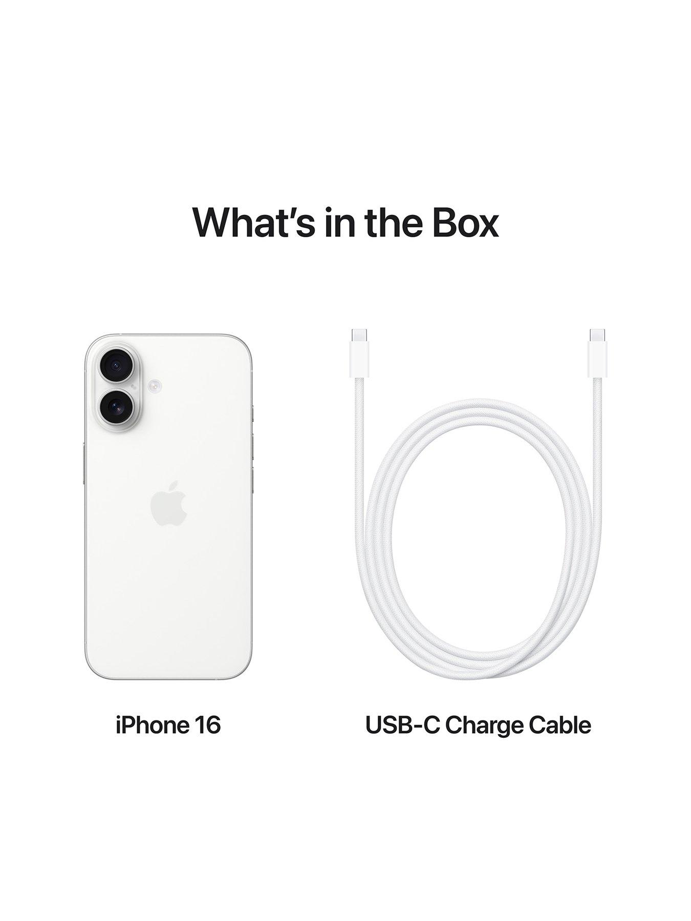 Image 7 of 8 of Apple iPhone 16, 128Gb -&nbsp;White