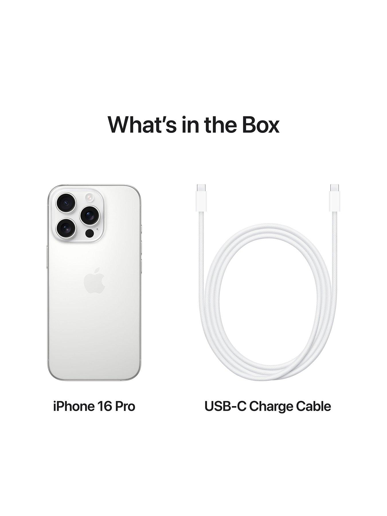 Image 7 of 8 of Apple iPhone 16 Pro,&nbsp;128Gb -&nbsp;White Titanium