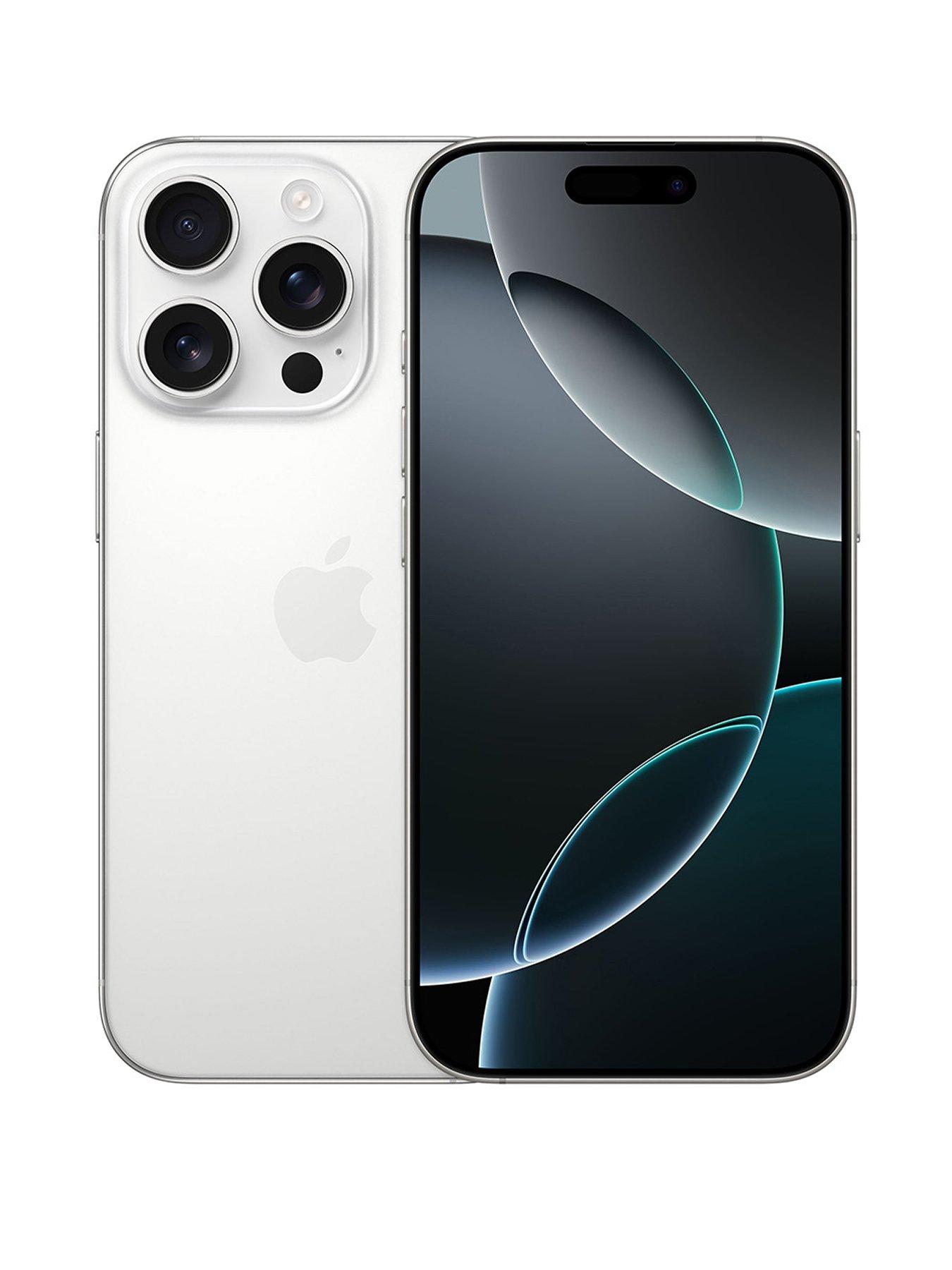 Apple iPhone 16 Pro Max, 512Gb - White Titanium | Very.co.uk 