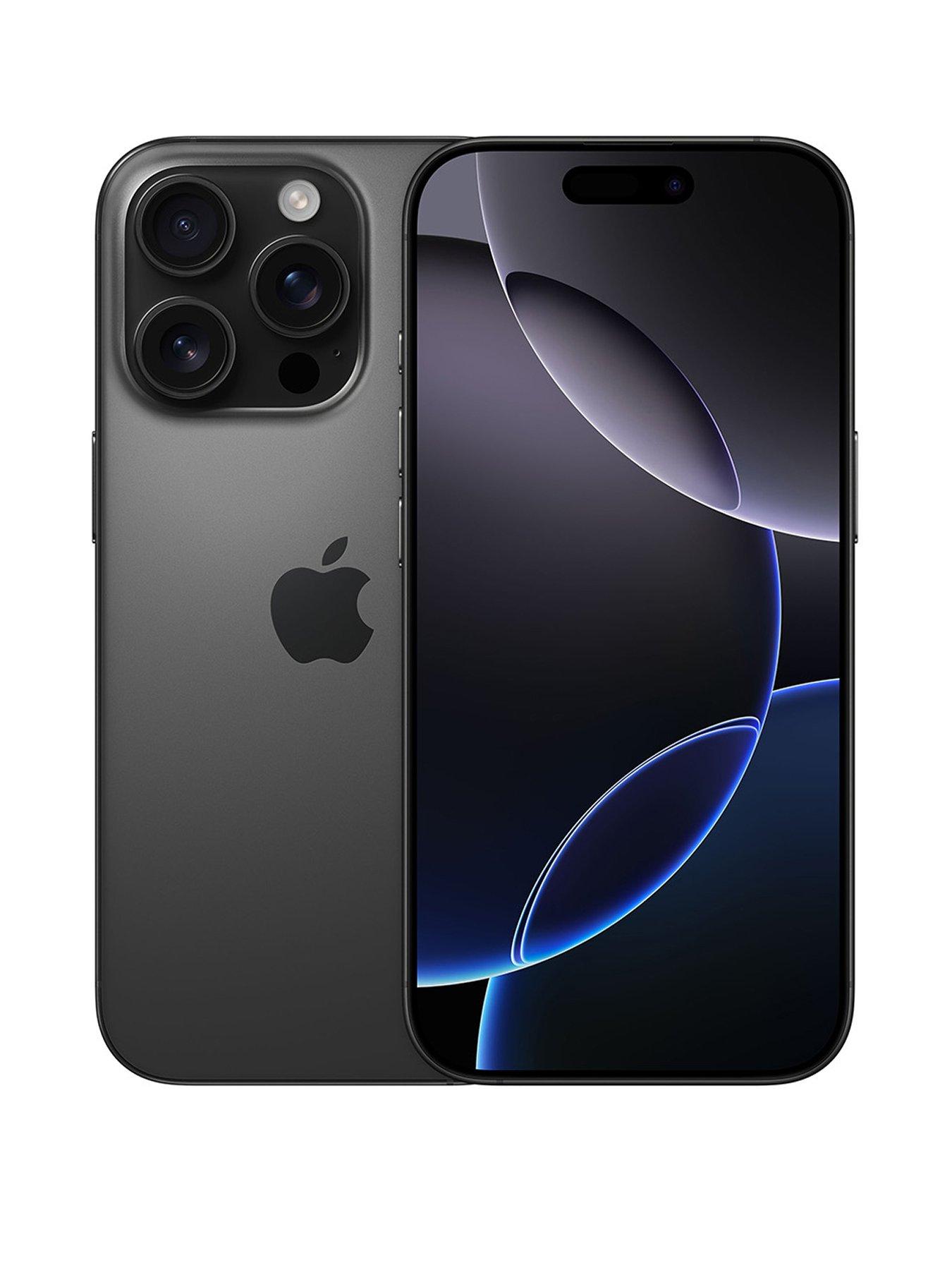 Apple iPhone 16 Pro, 1Tb - Black Titanium | Very.co.uk 