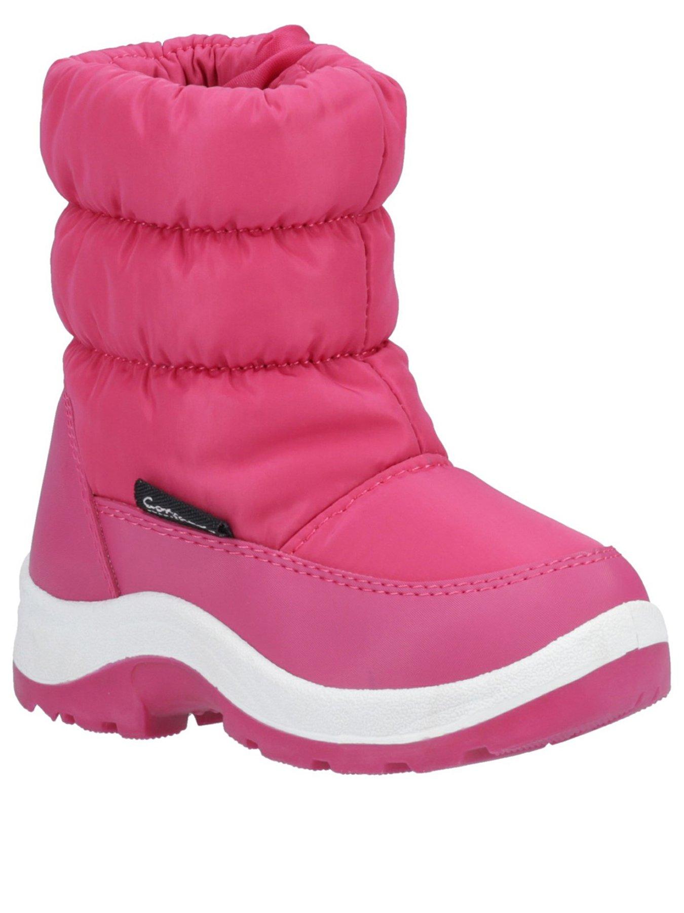 Image 2 of 4 of Cotswold Kids Tirely Snowboots - Bright Pink