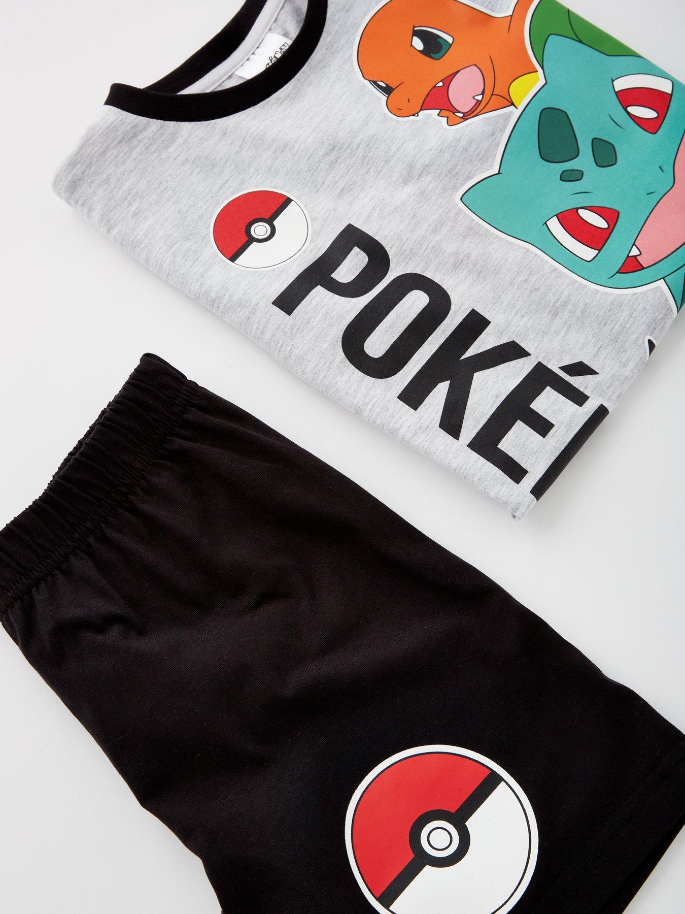 Image 4 of 4 of Pokemon Short Pyjamas - Grey