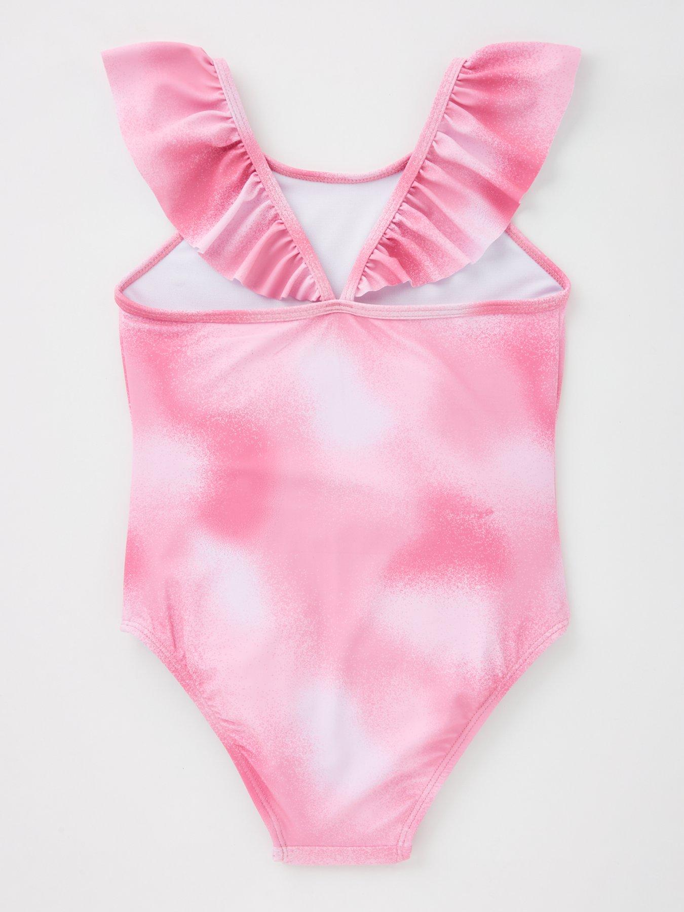 Image 2 of 4 of Barbie California Dreaming Frill Barbie Swimsuit - Pink