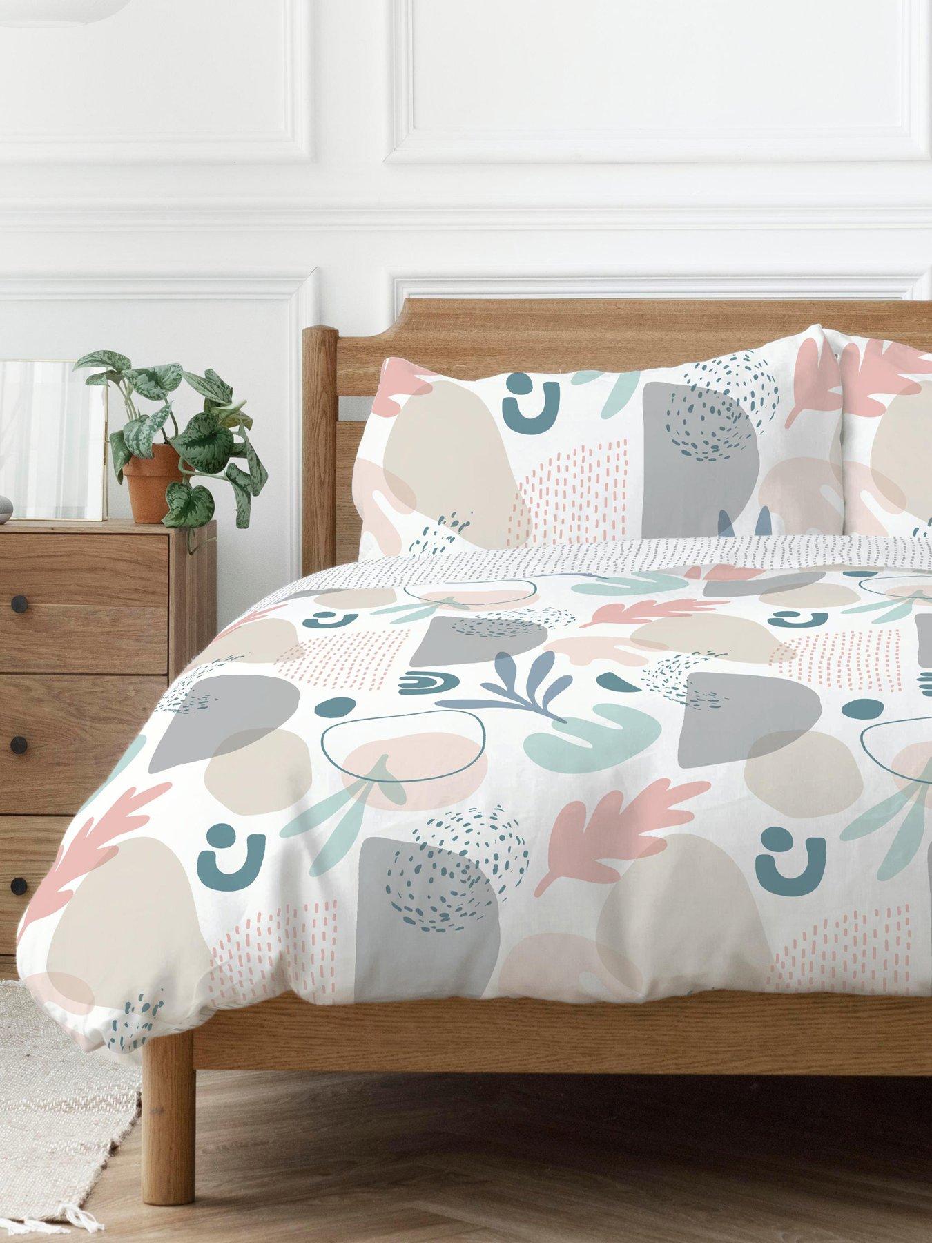 Product photograph of Copenhagen Home Anisa Pastel Duvet Cover Set from very.co.uk