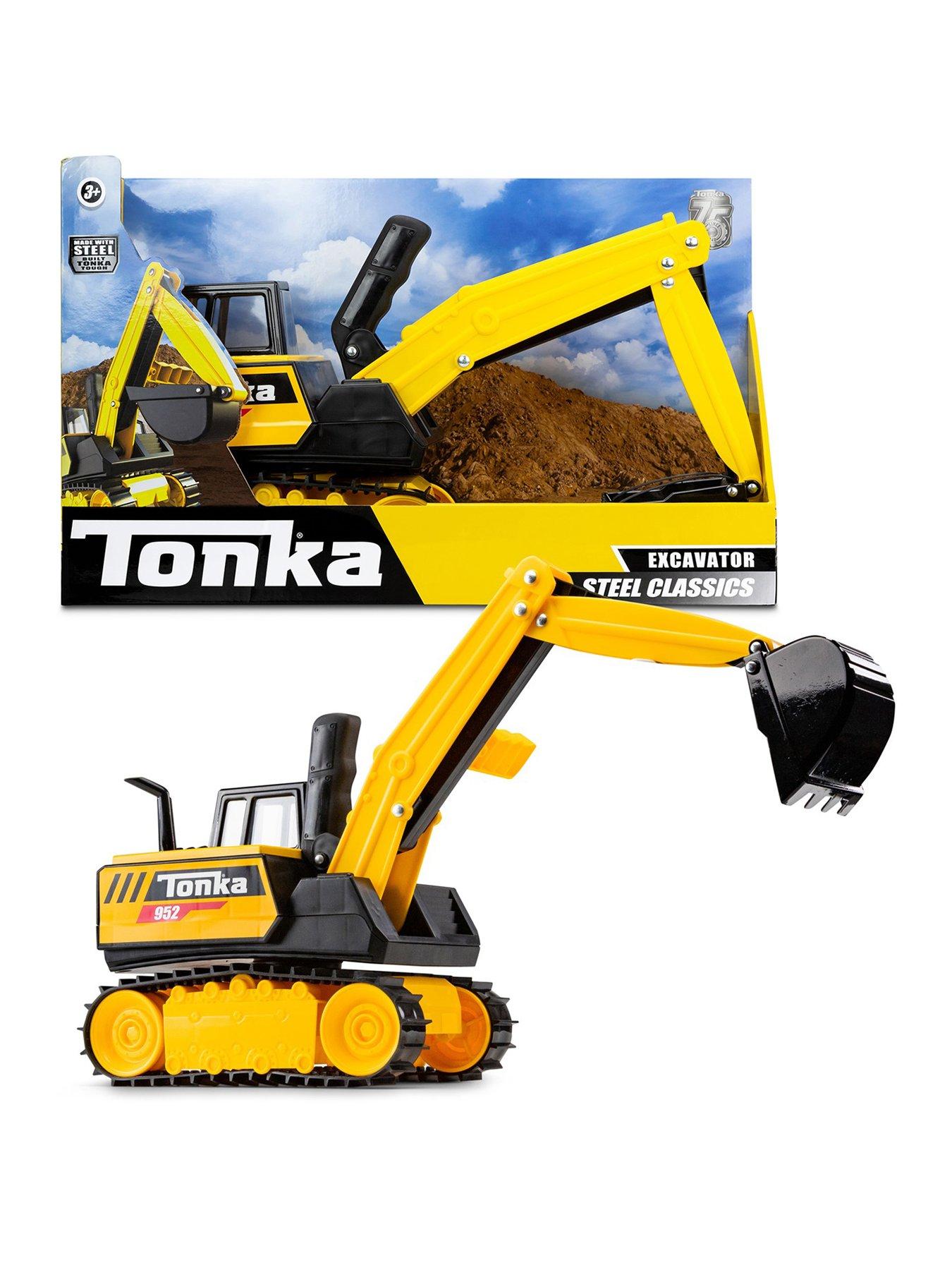 Image 1 of 8 of Tonka Steel Classics - Mighty Excavator