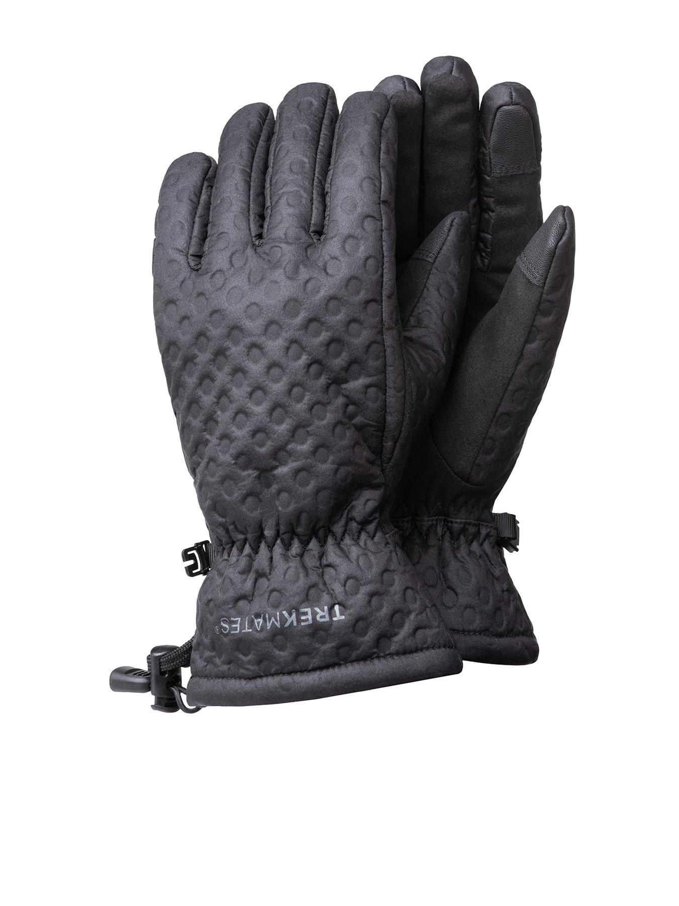 undefined Womens Keska Water & Wind Resistant Textured Glove - Black