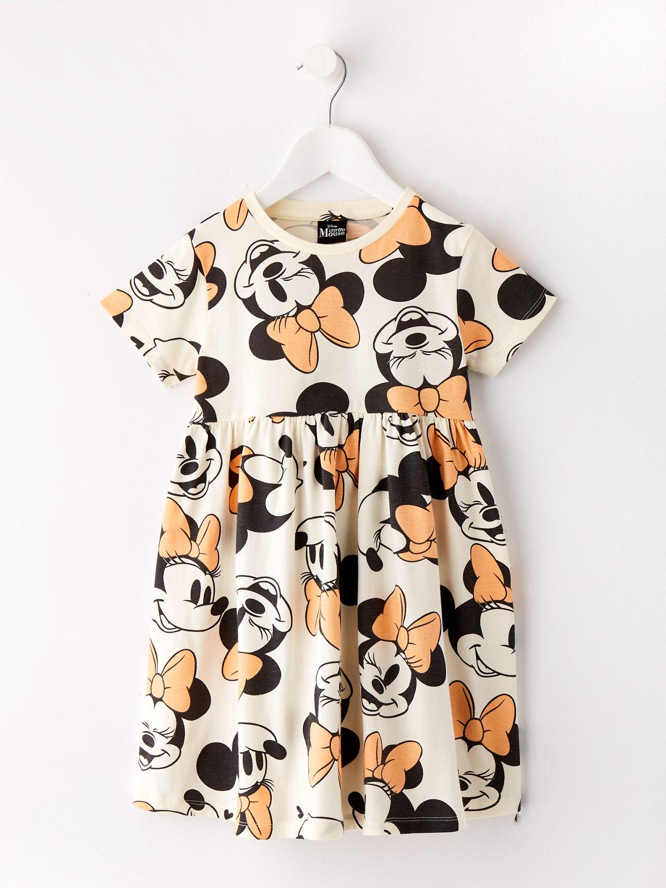 undefined Disney Minnie Mouse All Over Print Short Sleeve Dress