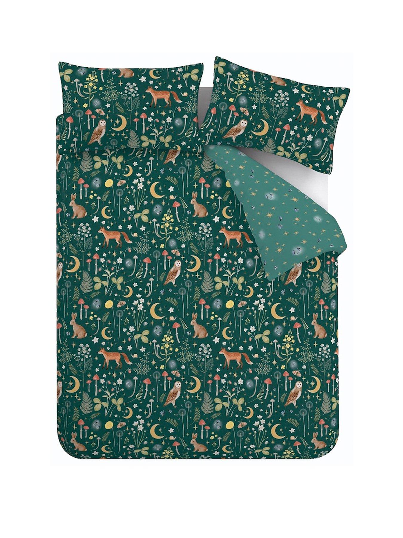 Image 2 of 7 of Catherine Lansfield Enchanted Twilight Reversible Duvet Cover Set