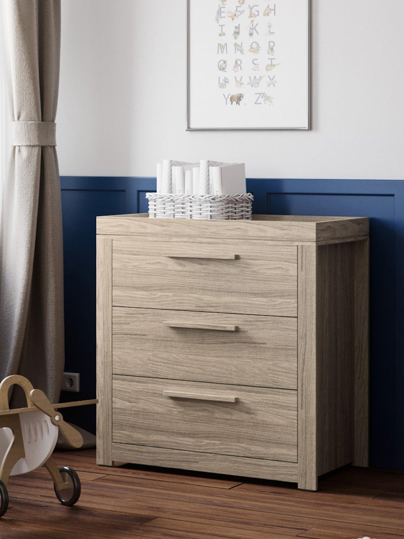 Product photograph of Little Acorns Ellesmere Dresser - Removable Top from very.co.uk